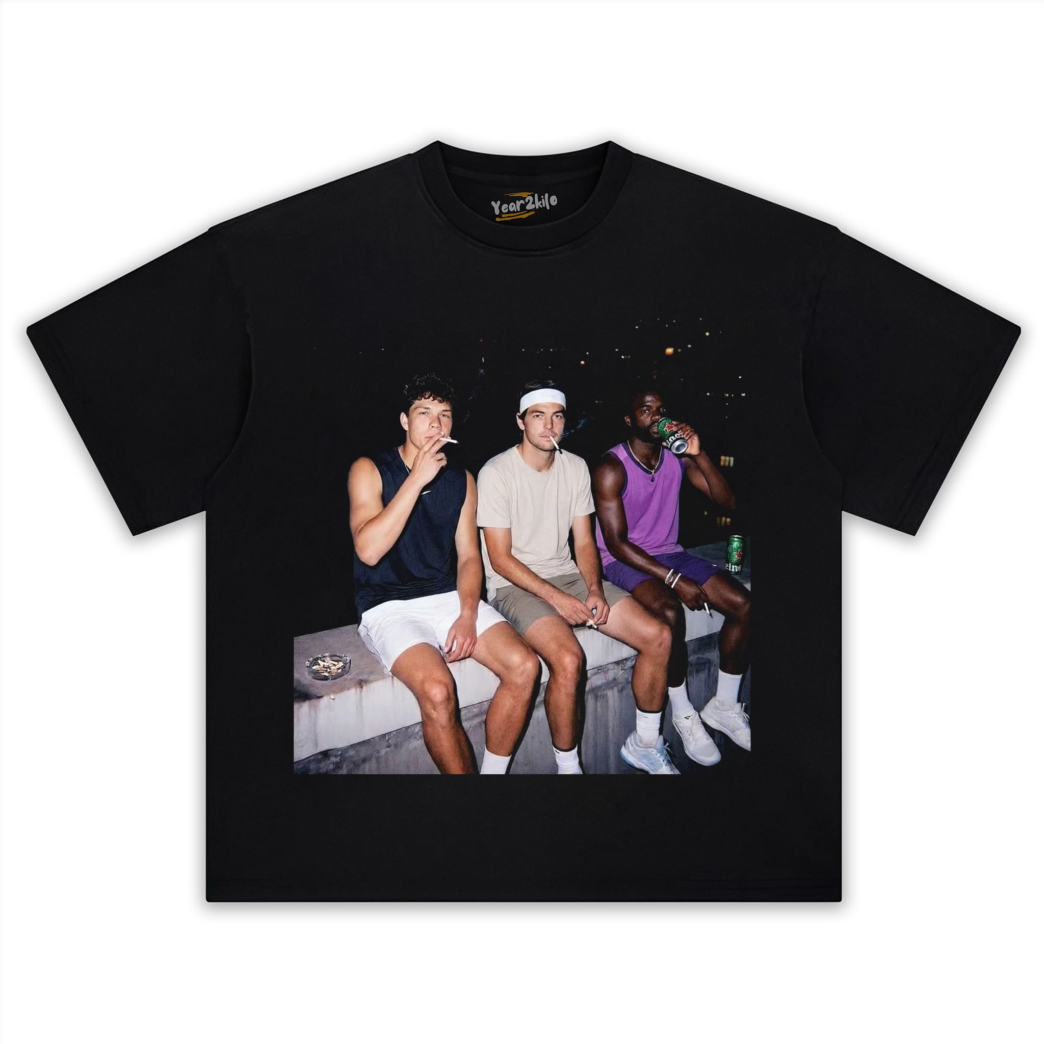 BEN SHELTON & TAYLOR FRITZ & FRANCES TIAFOE V1 TANK TOP & TEE & LONG SLEEVE & LAYERED LS & HOODIE