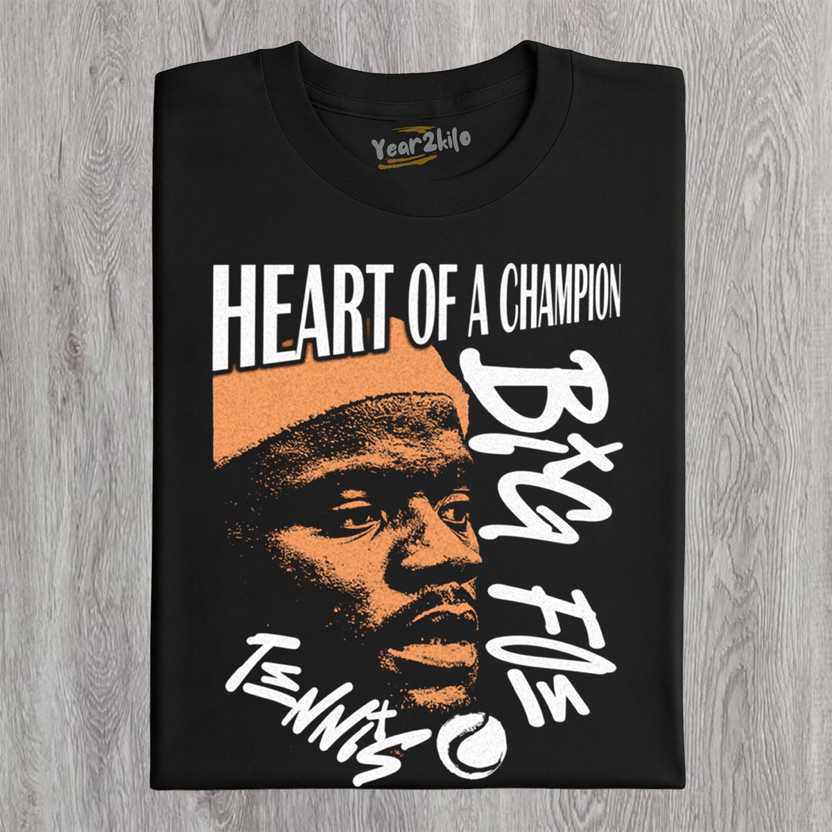 BIG FOE - HEART OF A CHAMPION TANK TOP & TEE & LONG SLEEVE & LAYERED LS & HOODIE