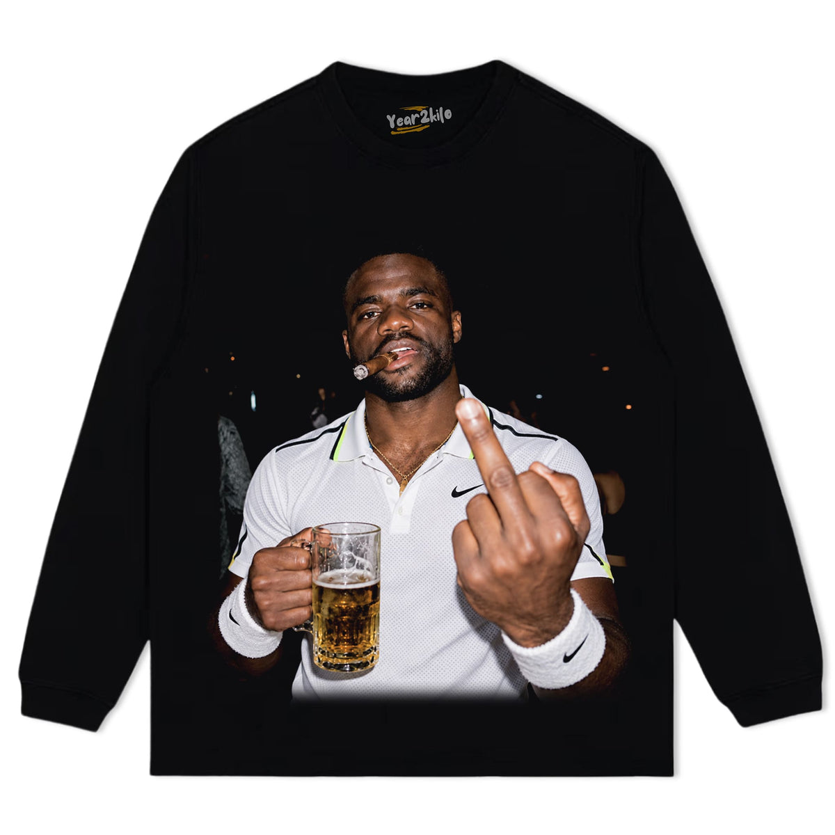 BIG FOE - MIDDLE FINGER TANK TOP & TEE & LONG SLEEVE & LAYERED LS & HOODIE