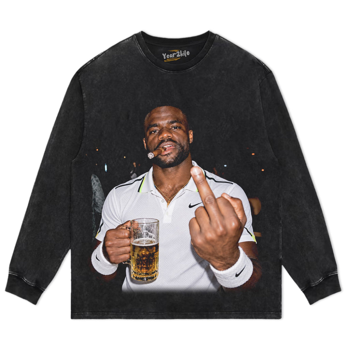 BIG FOE - MIDDLE FINGER TANK TOP & TEE & LONG SLEEVE & LAYERED LS & HOODIE