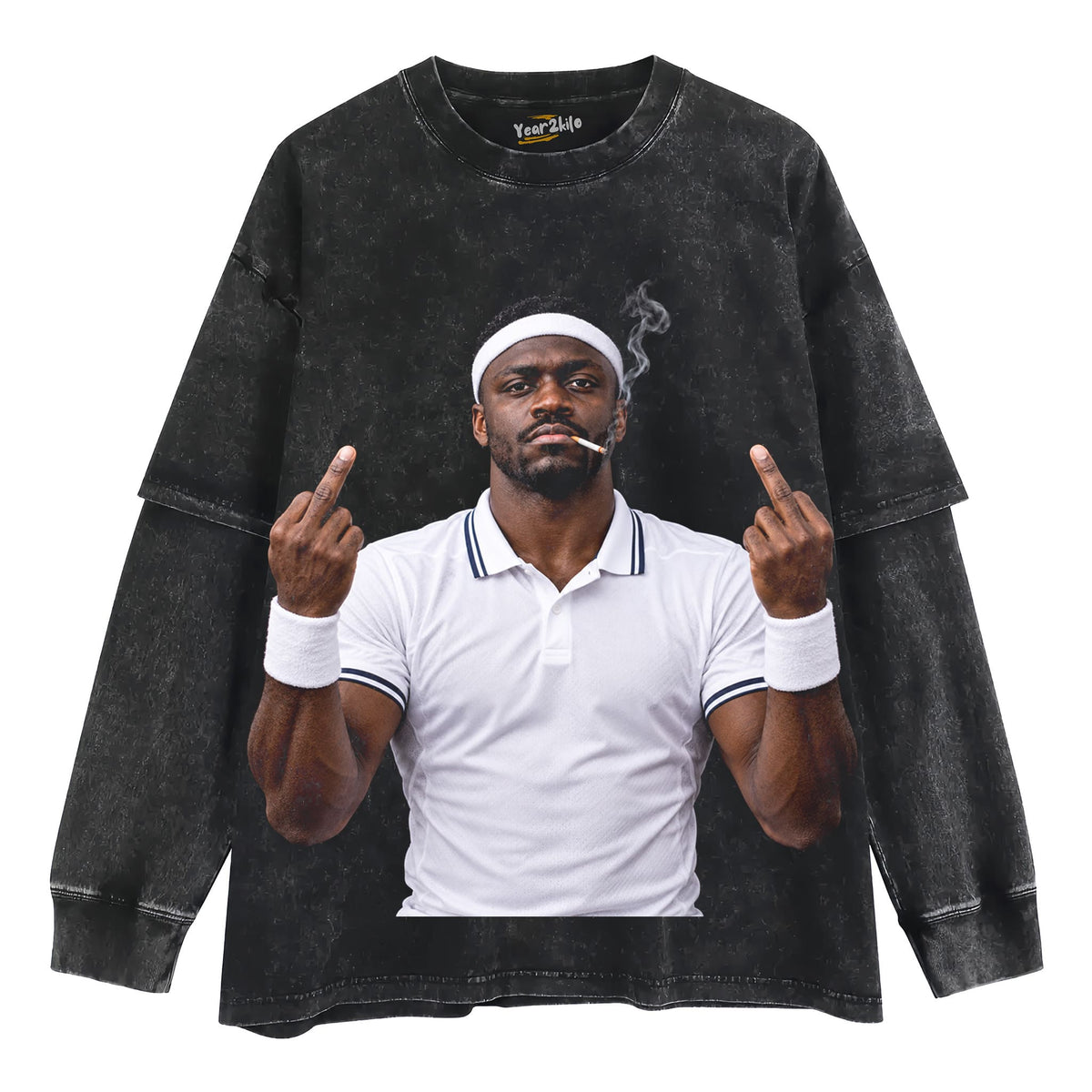 BIG FOE - MIDDLE FINGER V2 TANK TOP & TEE & LONG SLEEVE & LAYERED LS & HOODIE