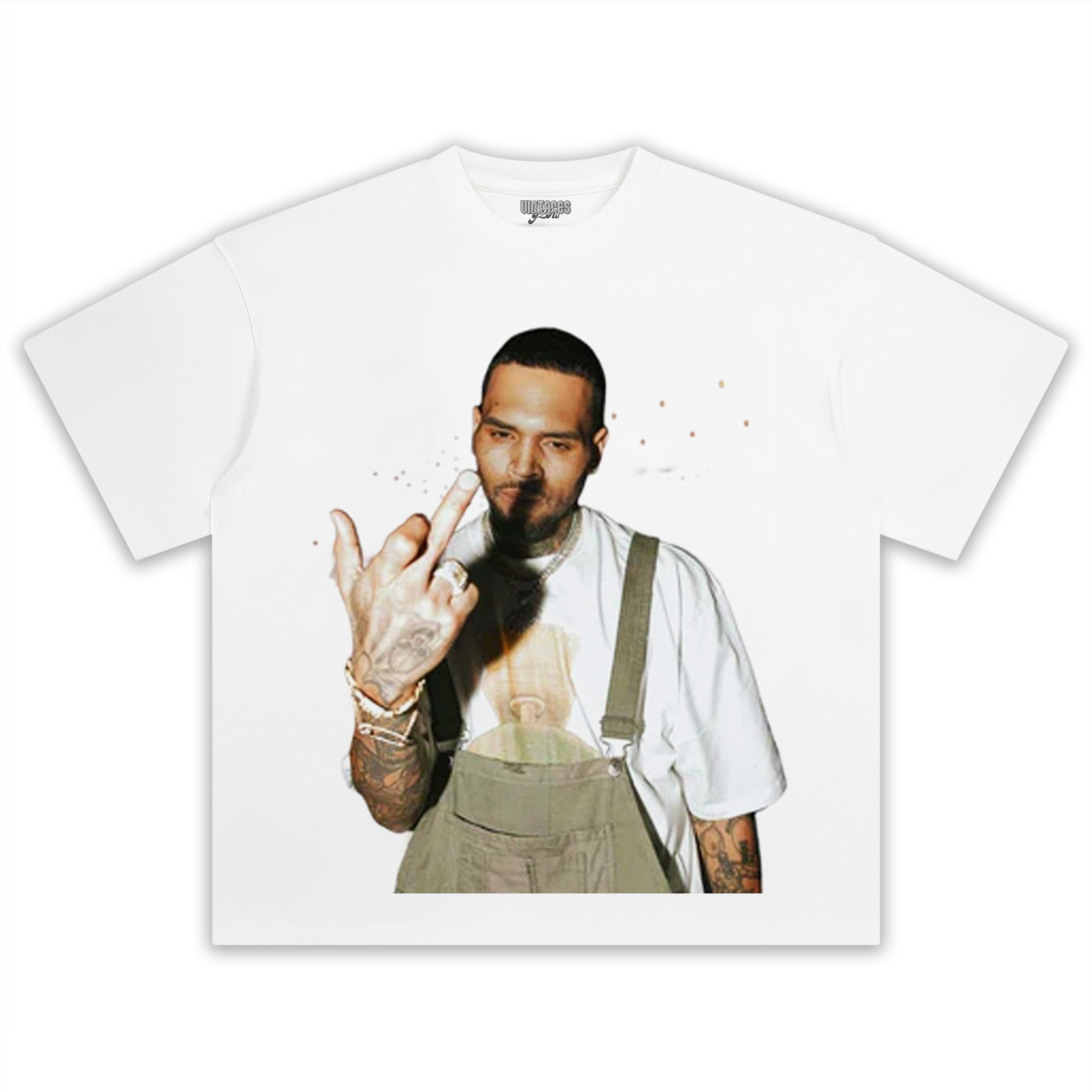BIG FACE CHRIS BROWN TEE