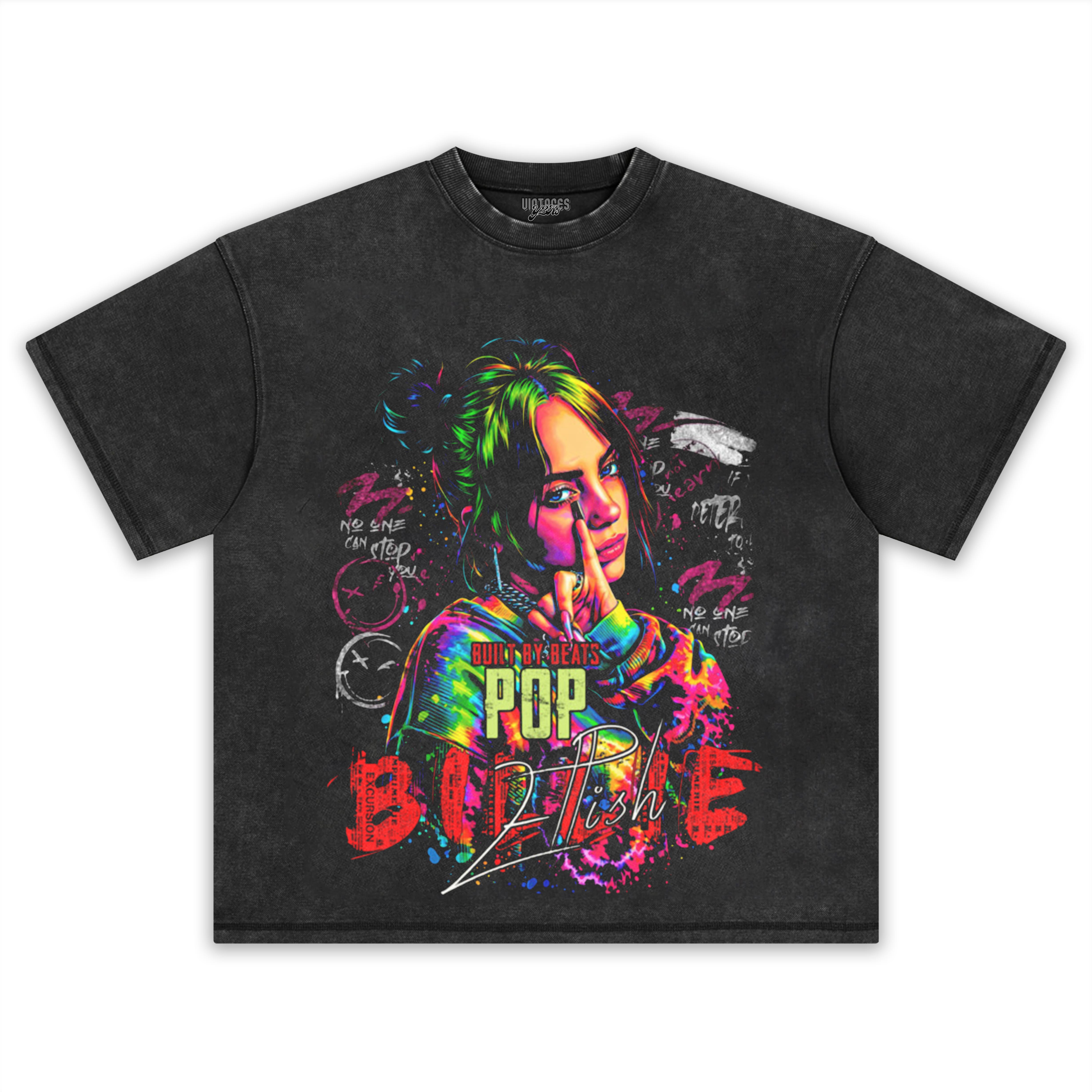 BILLIE EILISH VINTAGE V5 TEE & LS & HOODIE