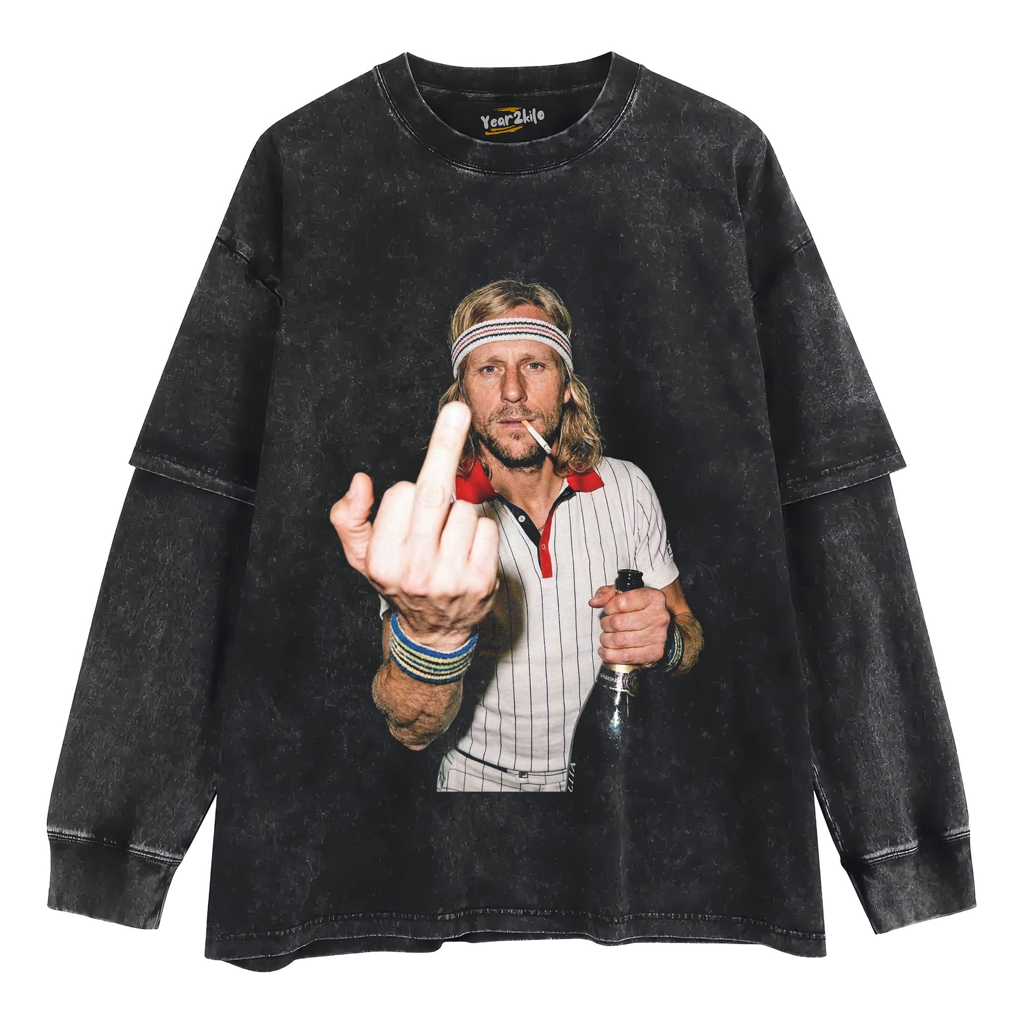 BJÖRN BORG TENNIS LEGEND GRAPHIC TANK TOP & TEE & LONG SLEEVE & LAYERED LS & HOODIE