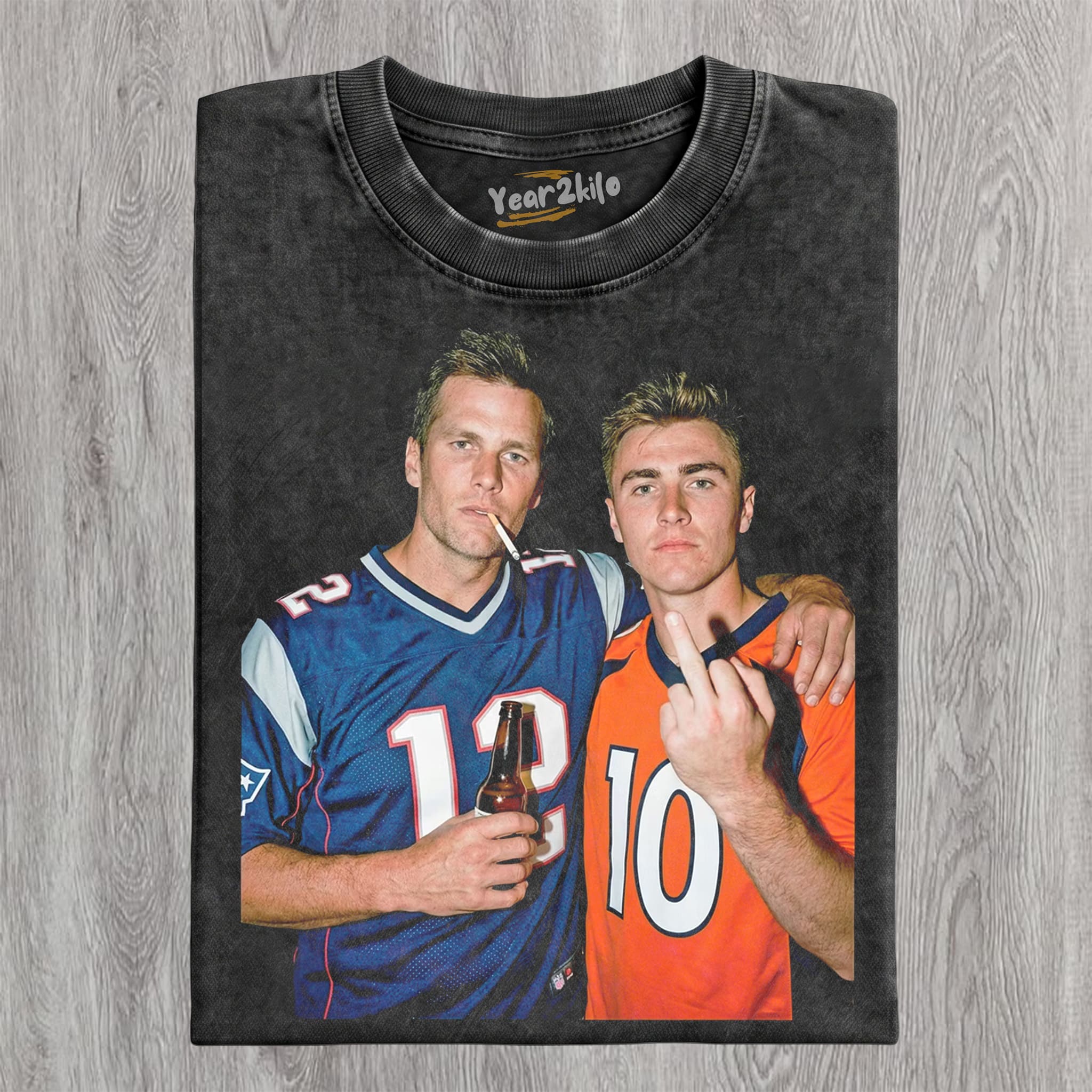 BO NIX & TOM BRADY FOOTBALL TANK TOP & TEE & LONG SLEEVE & LAYERED LS & HOODIE