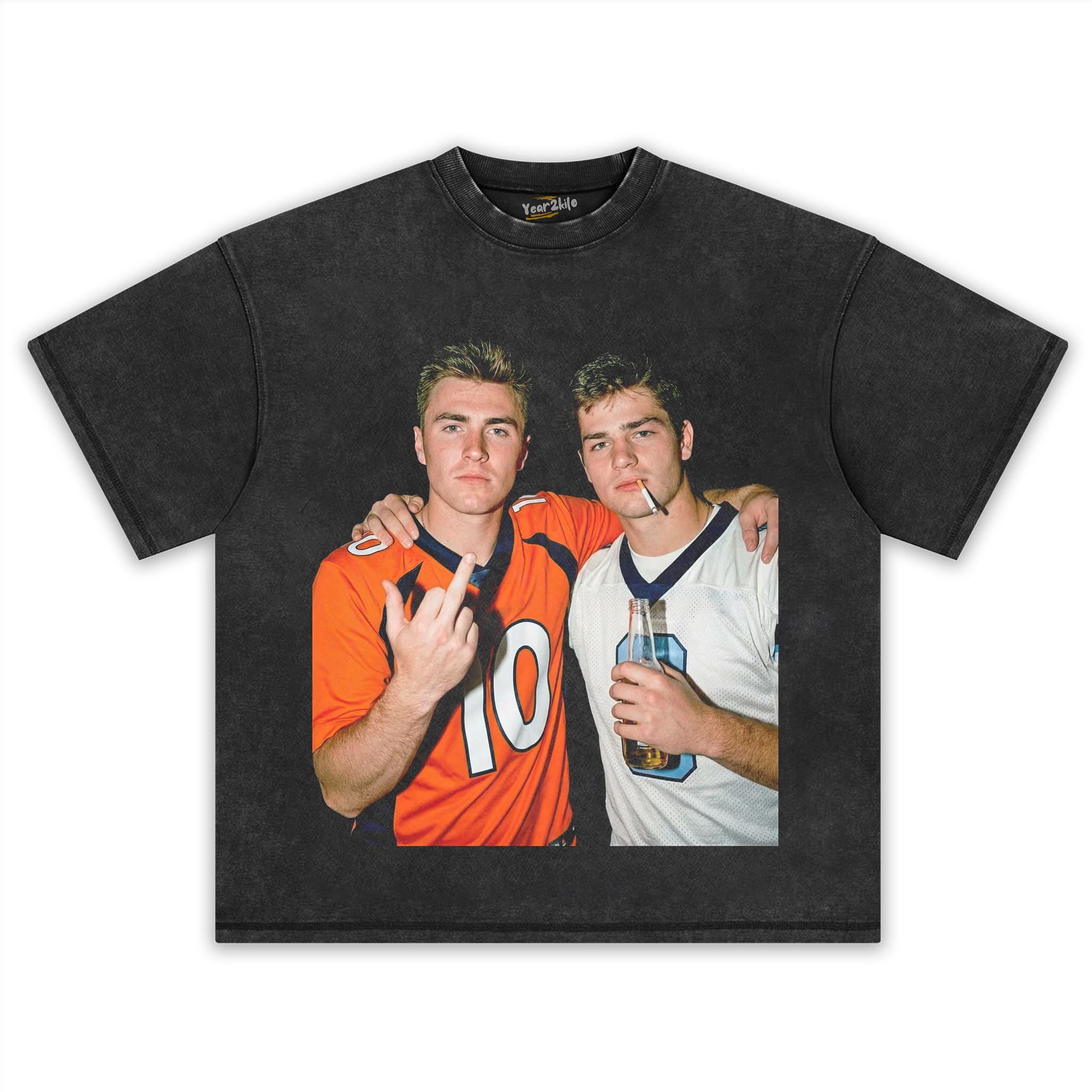 BO NIX & DRAKE MAYE FOOTBALL TANK TOP & TEE & LONG SLEEVE & LAYERED LS & HOODIE
