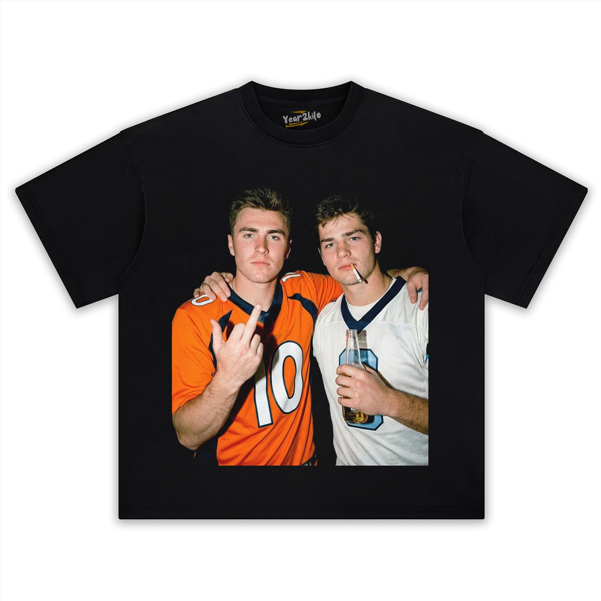 BO NIX & DRAKE MAYE FOOTBALL TANK TOP & TEE & LONG SLEEVE & LAYERED LS & HOODIE