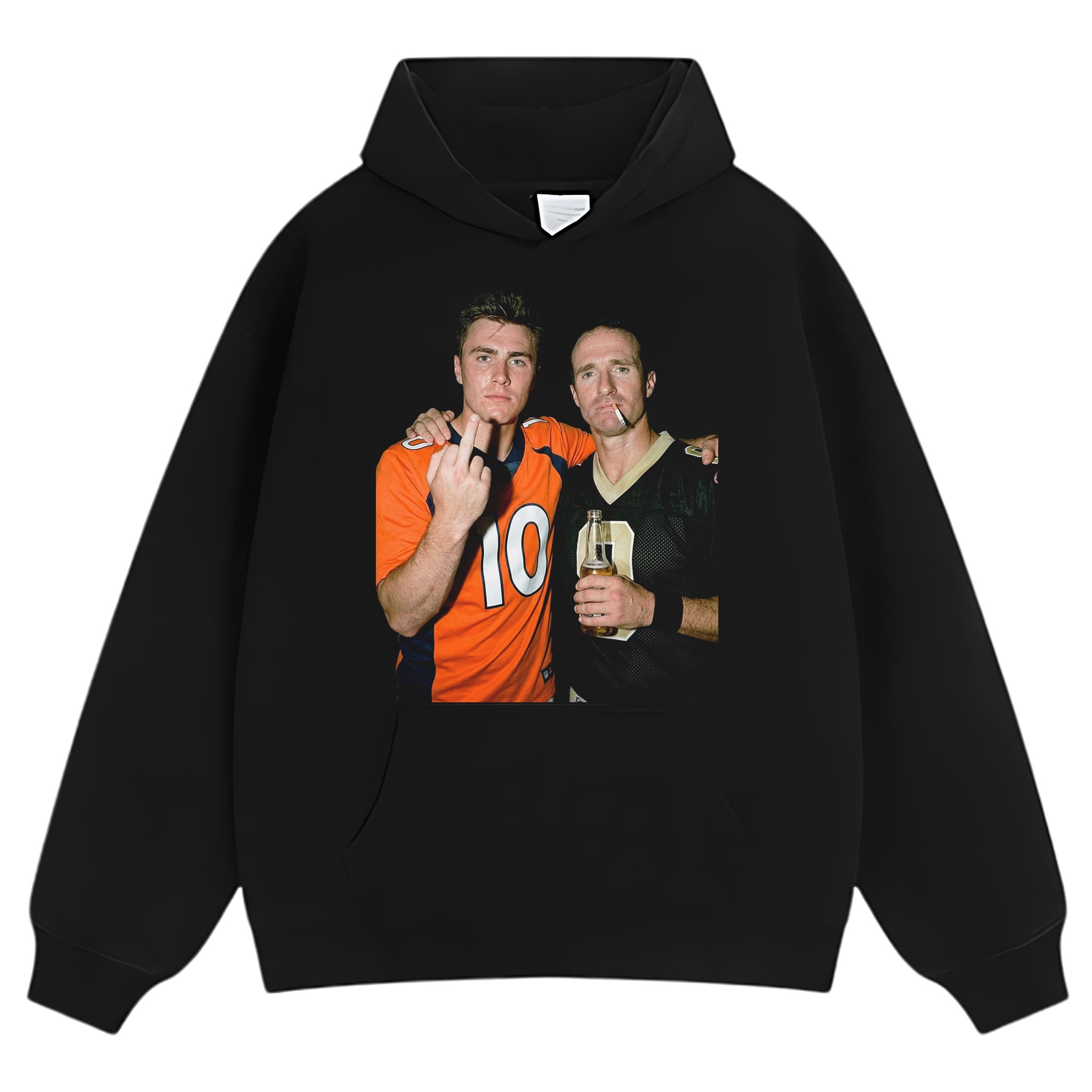 BO NIX & DREW BREES FOOTBALL TANK TOP & TEE & LONG SLEEVE & LAYERED LS & HOODIE