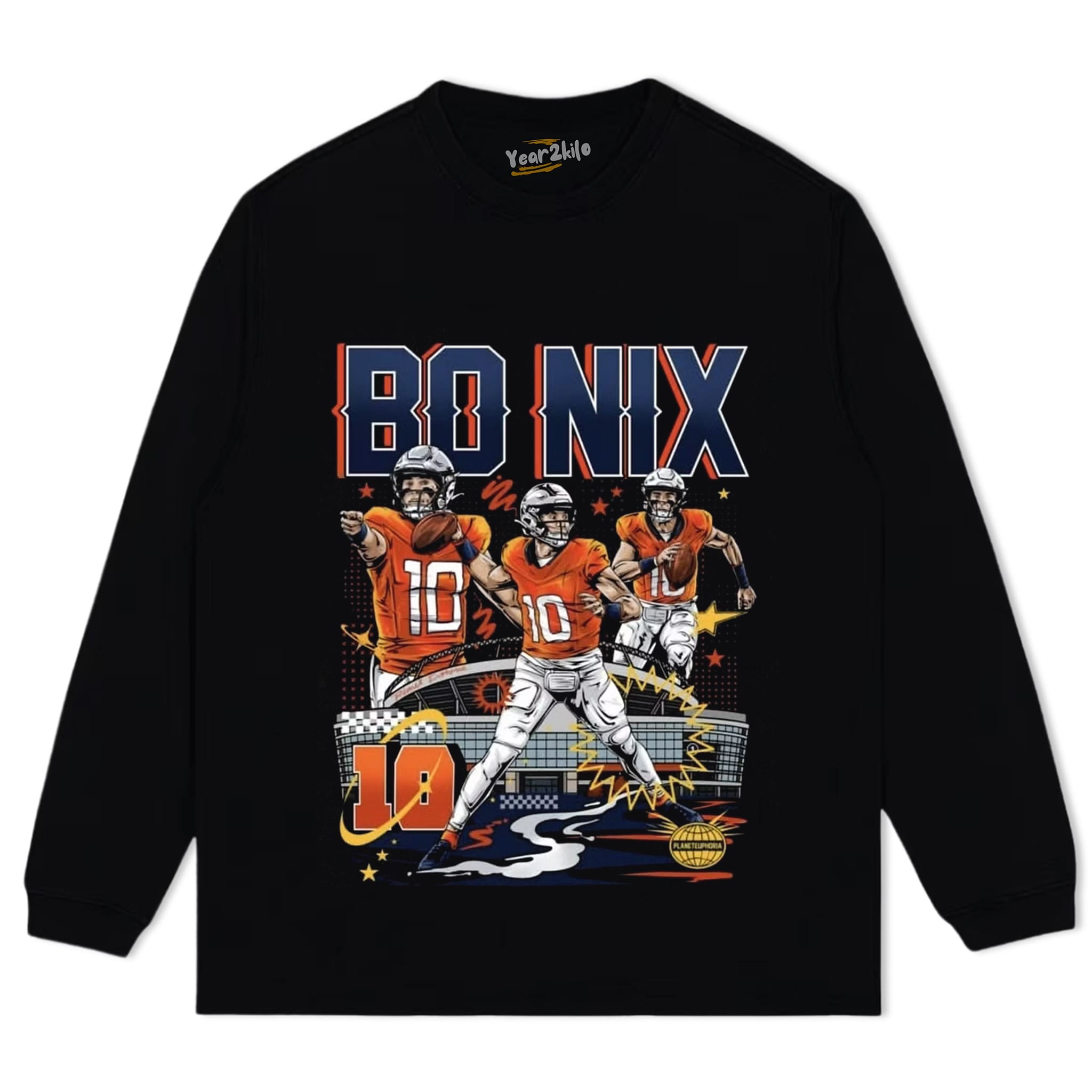 BO NIX FOOTBALL TANK TOP & TEE & LONG SLEEVE & LAYERED LS & HOODIE