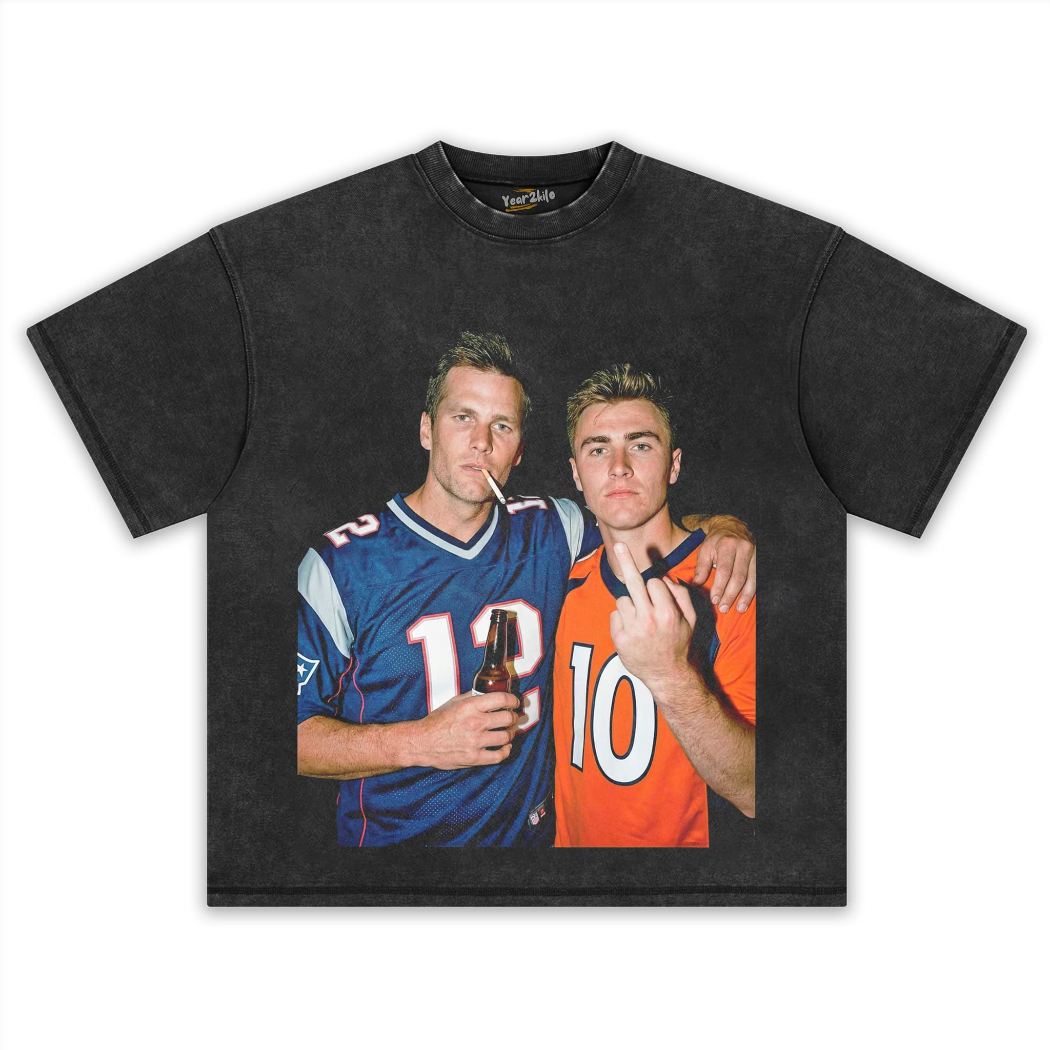BO NIX & TOM BRADY FOOTBALL TANK TOP & TEE & LONG SLEEVE & LAYERED LS & HOODIE