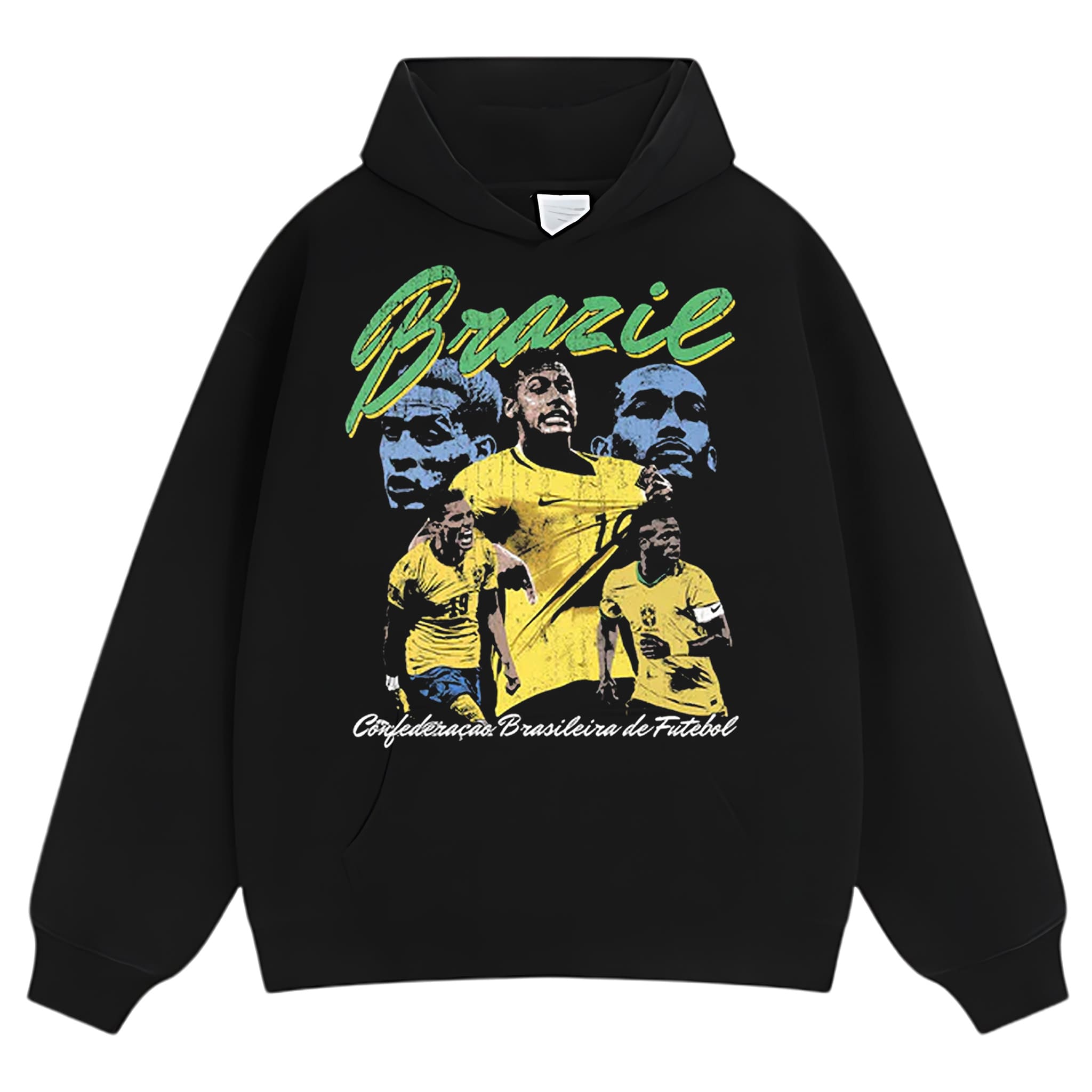 BRAZIL FOOTBALL V2 TANK TOP & TEE & LONG SLEEVE & LAYERED LS & HOODIE