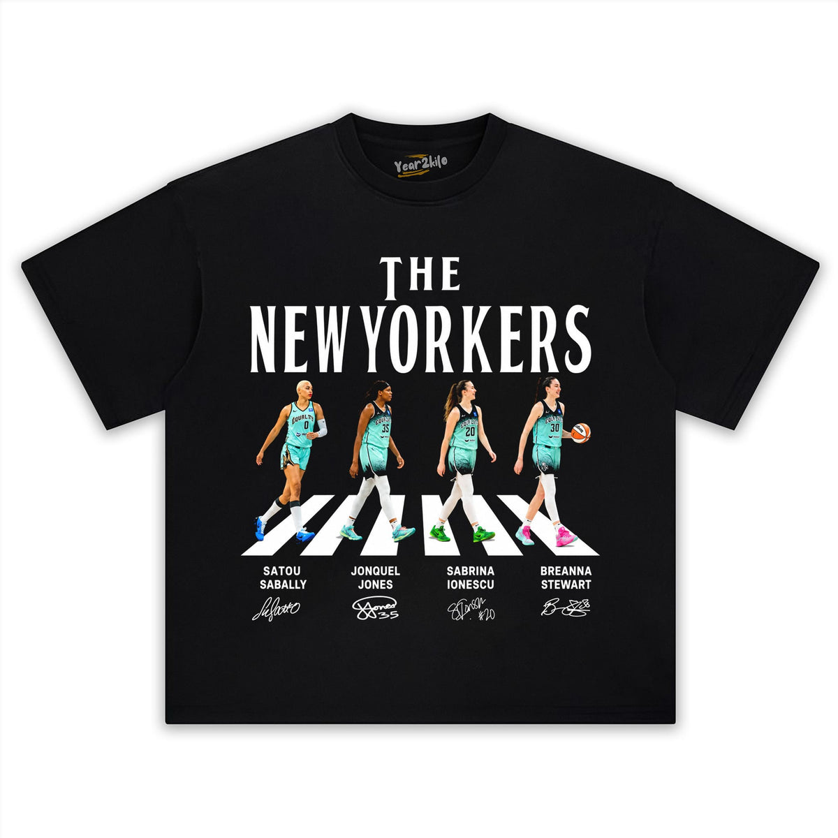 BREANNA STEWART IONESCU JONES SABALLY NYC WOMEN BASKETBALL CROSSING ROAD TANK TOP & TEE & LONG SLEEVE & LAYERED LS & HOODIE