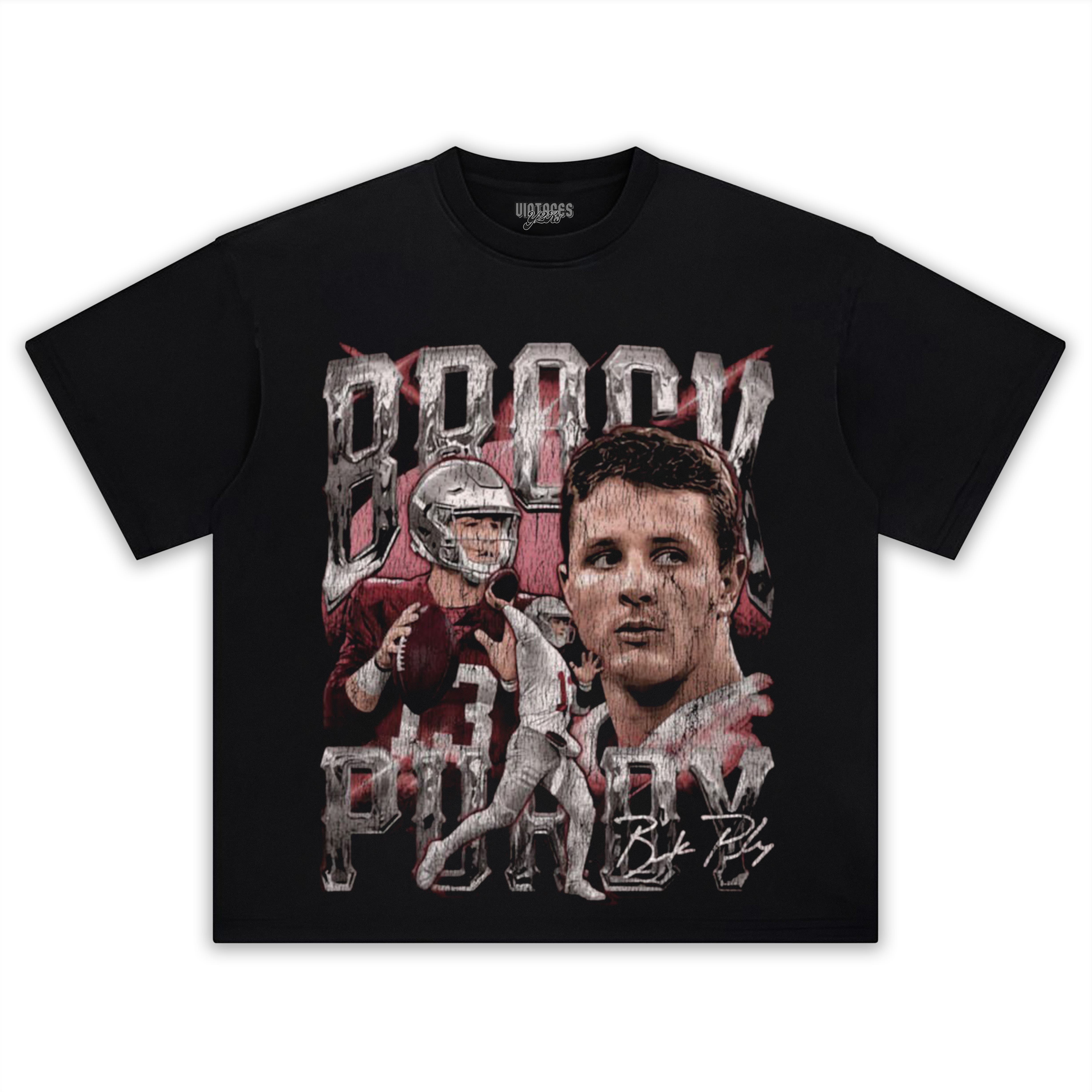 BROCK PURDY SAN FRANCISCO VINTAGE TEE & LS & HOODIE