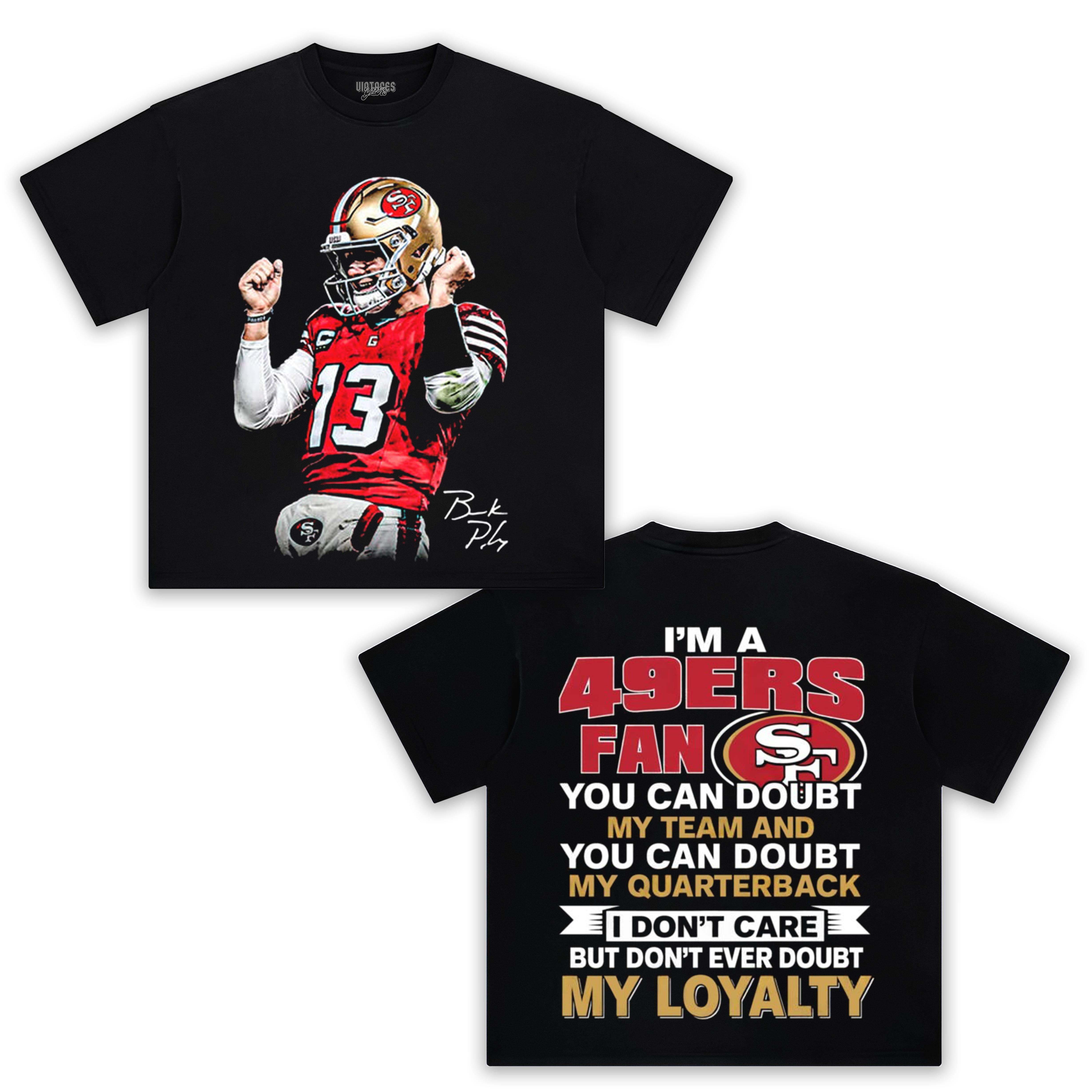 BROCK PURDY & DOUGIE V2 TEE