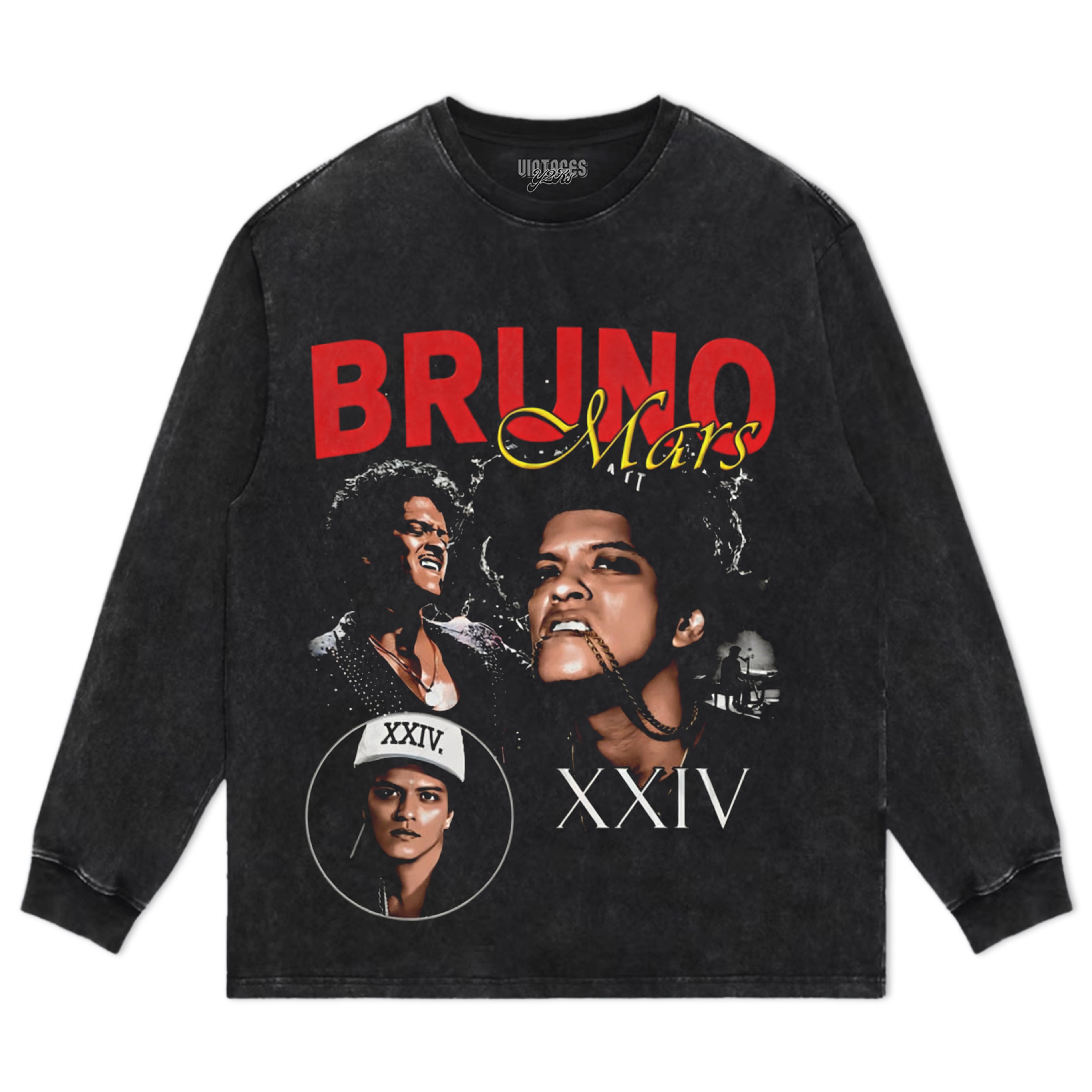 BRUNO MARS-VINTAGE STYLE V2 TEE & LS & HOODIE