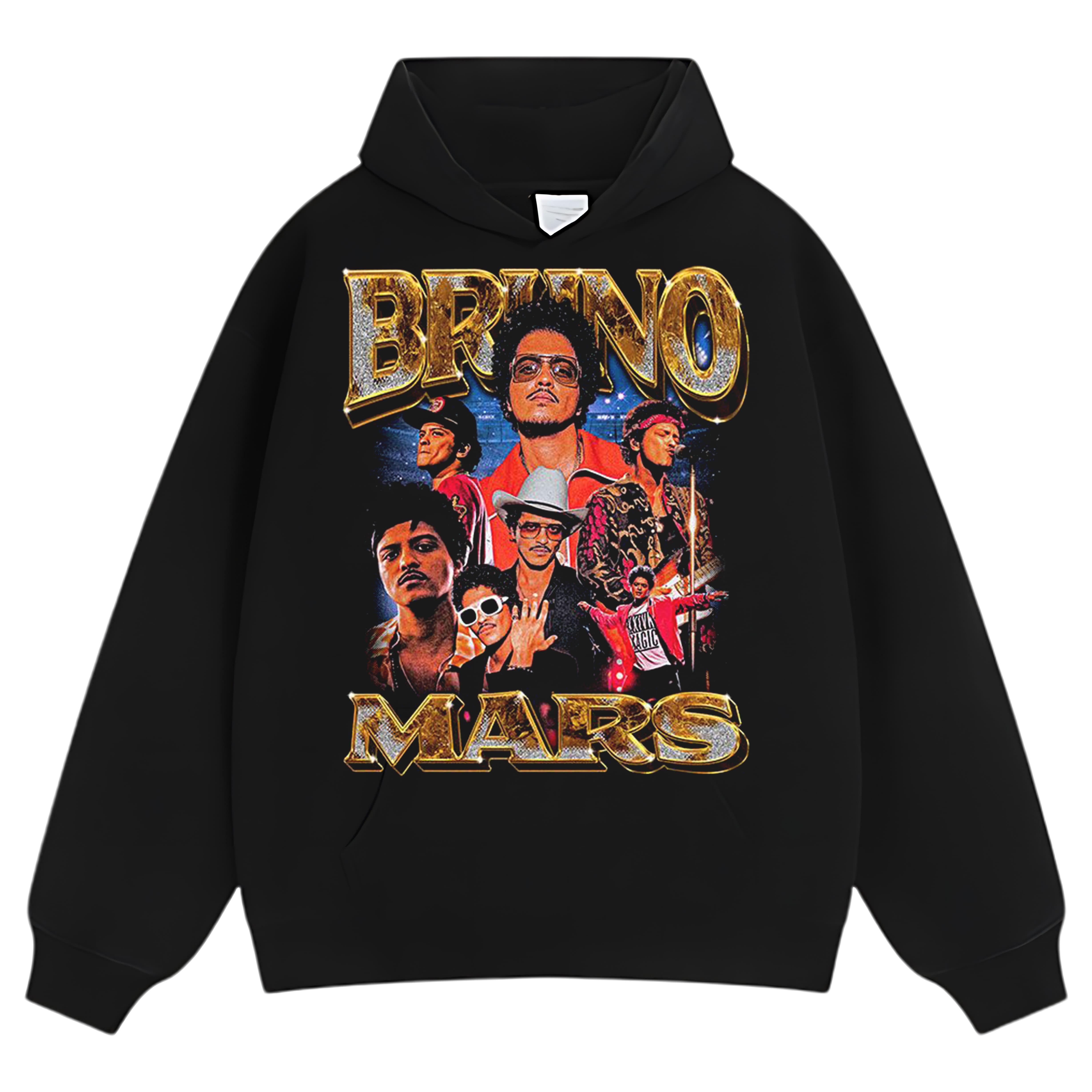 BRUNO MARS-VINTAGE STYLE TEE & LS & HOODIE