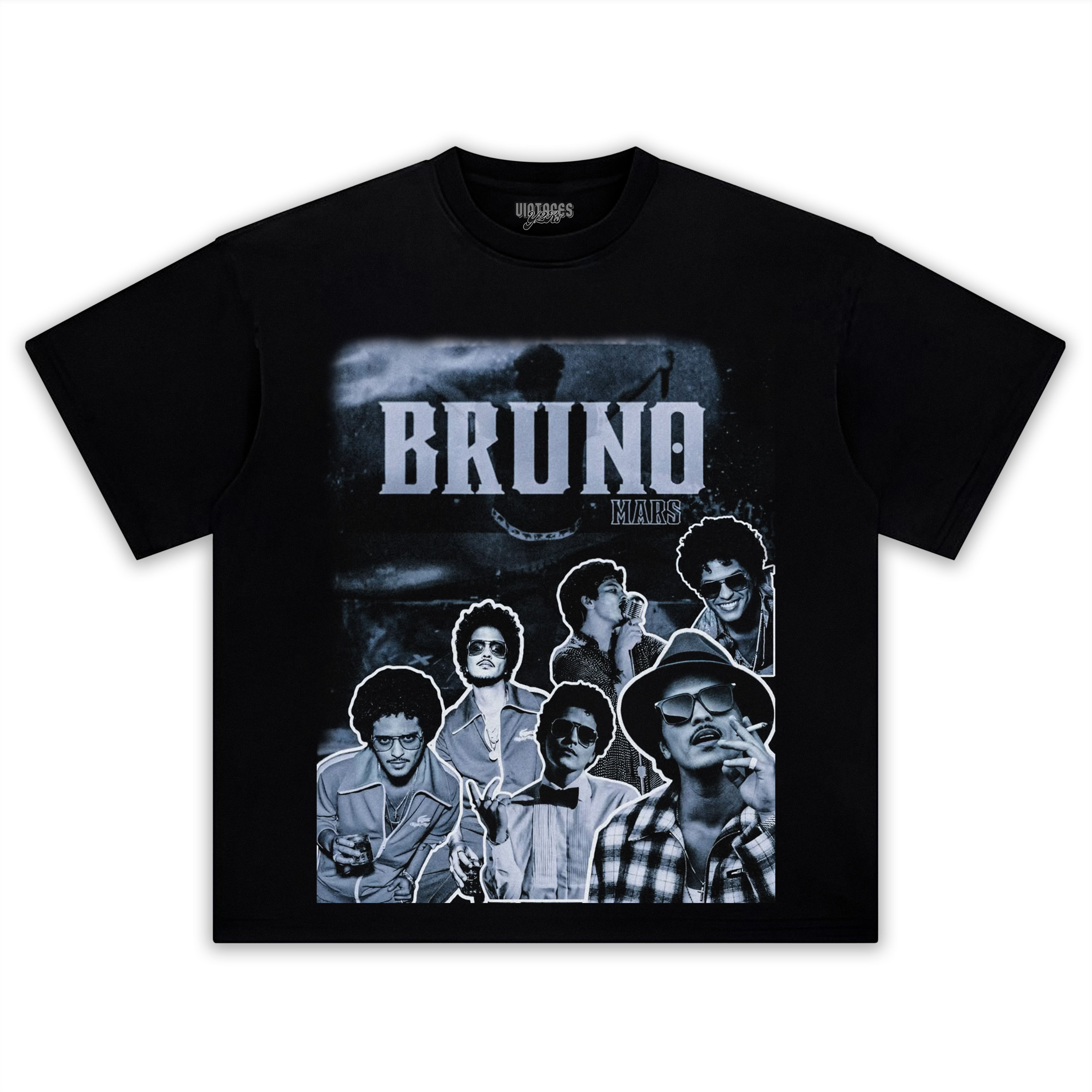 BRUNO MARS-VINTAGE STYLE V3 TEE & LS & HOODIE