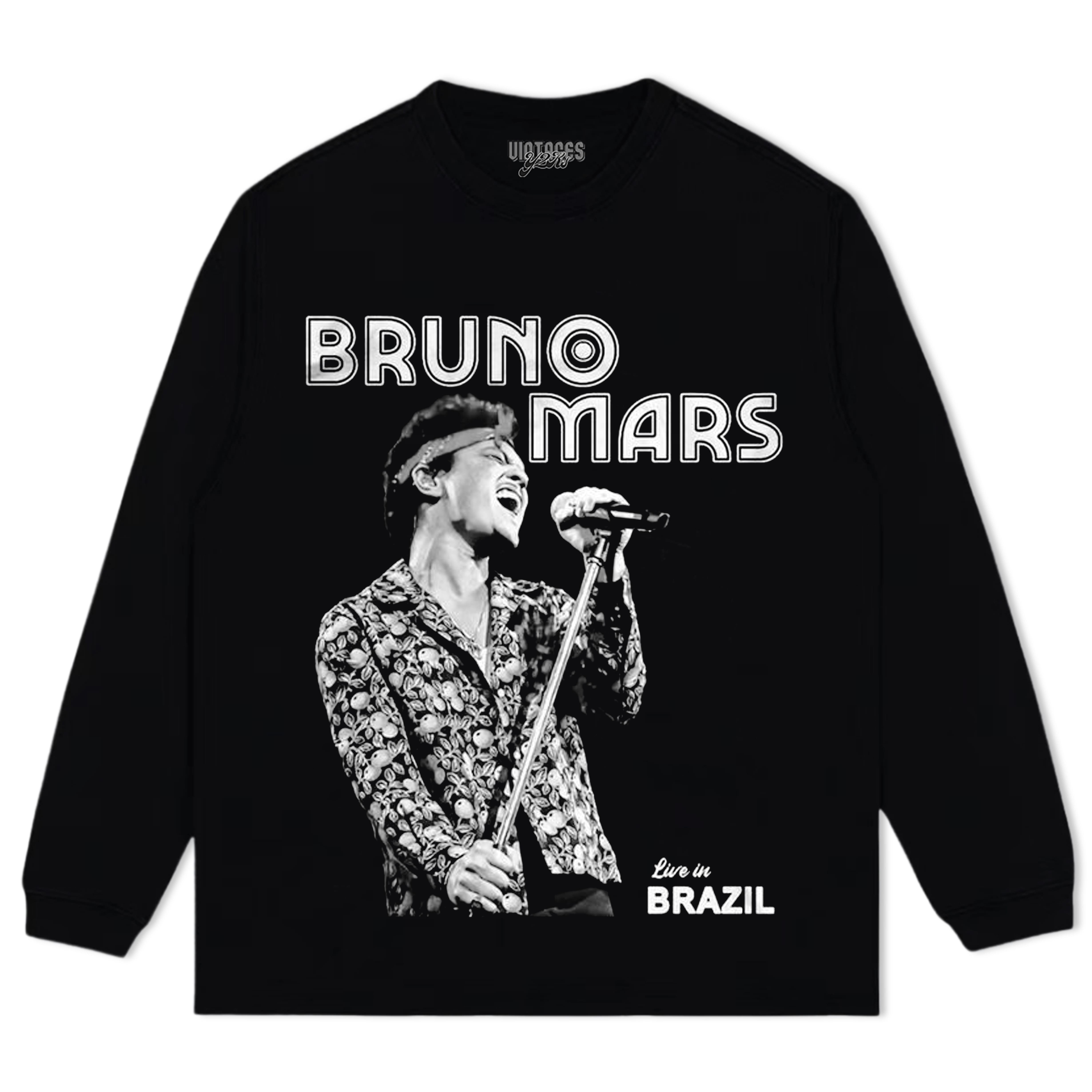 BRUNO MARS-VINTAGE V2 TEE & LS & HOODIE