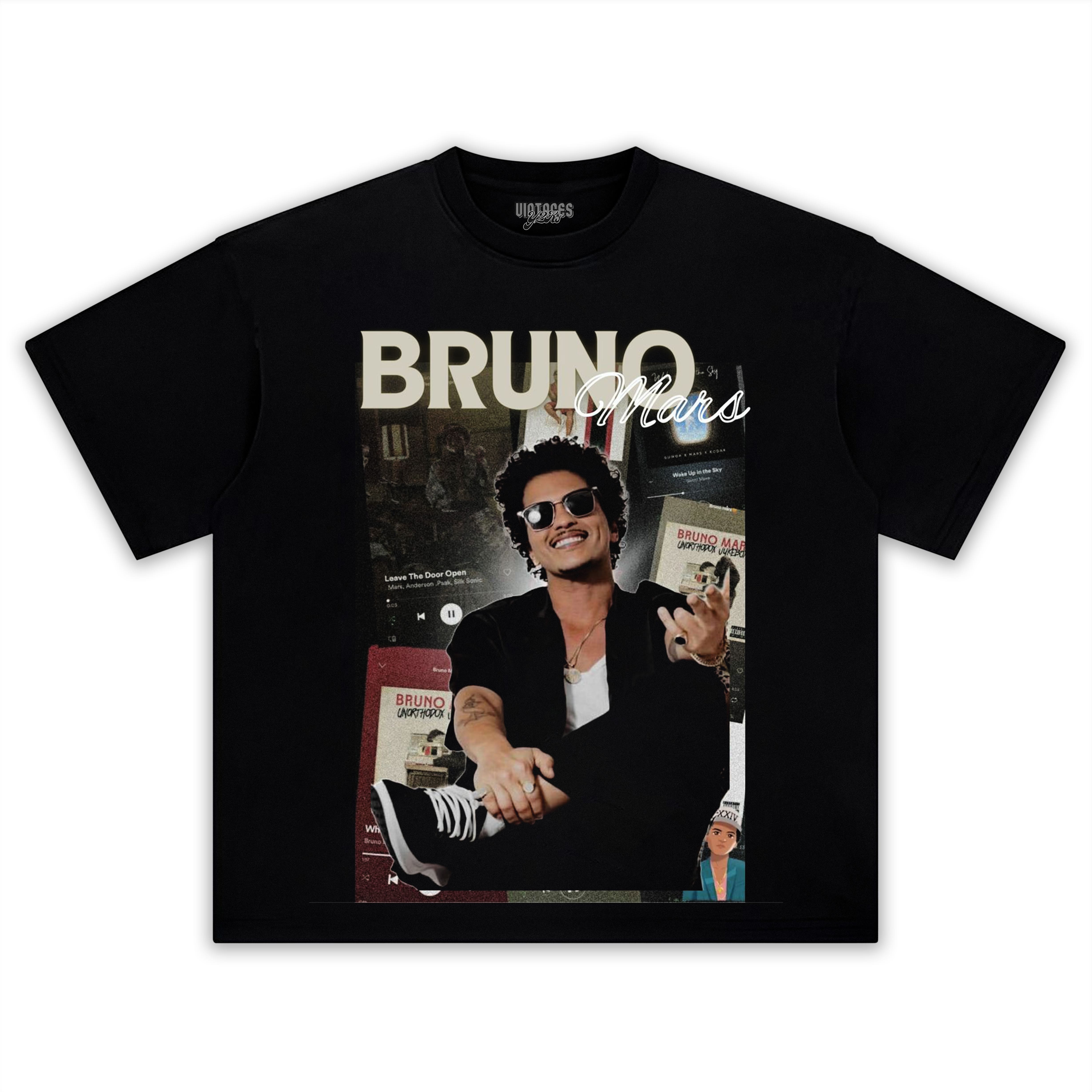 BRUNO MARS-VINTAGE V3 TEE & LS & HOODIE