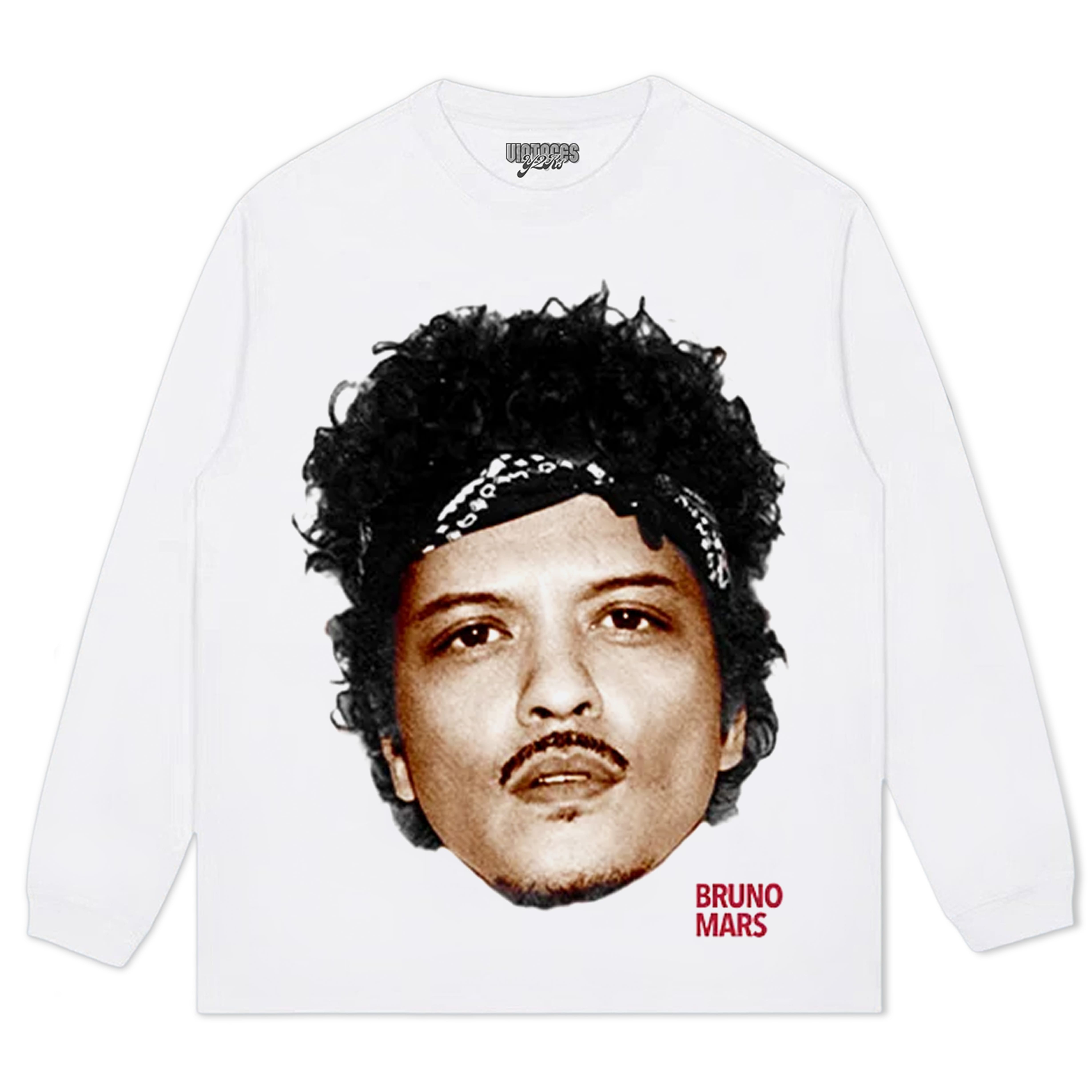 BRUNO MARS & BIG FACE TEE & LS & HOODIE