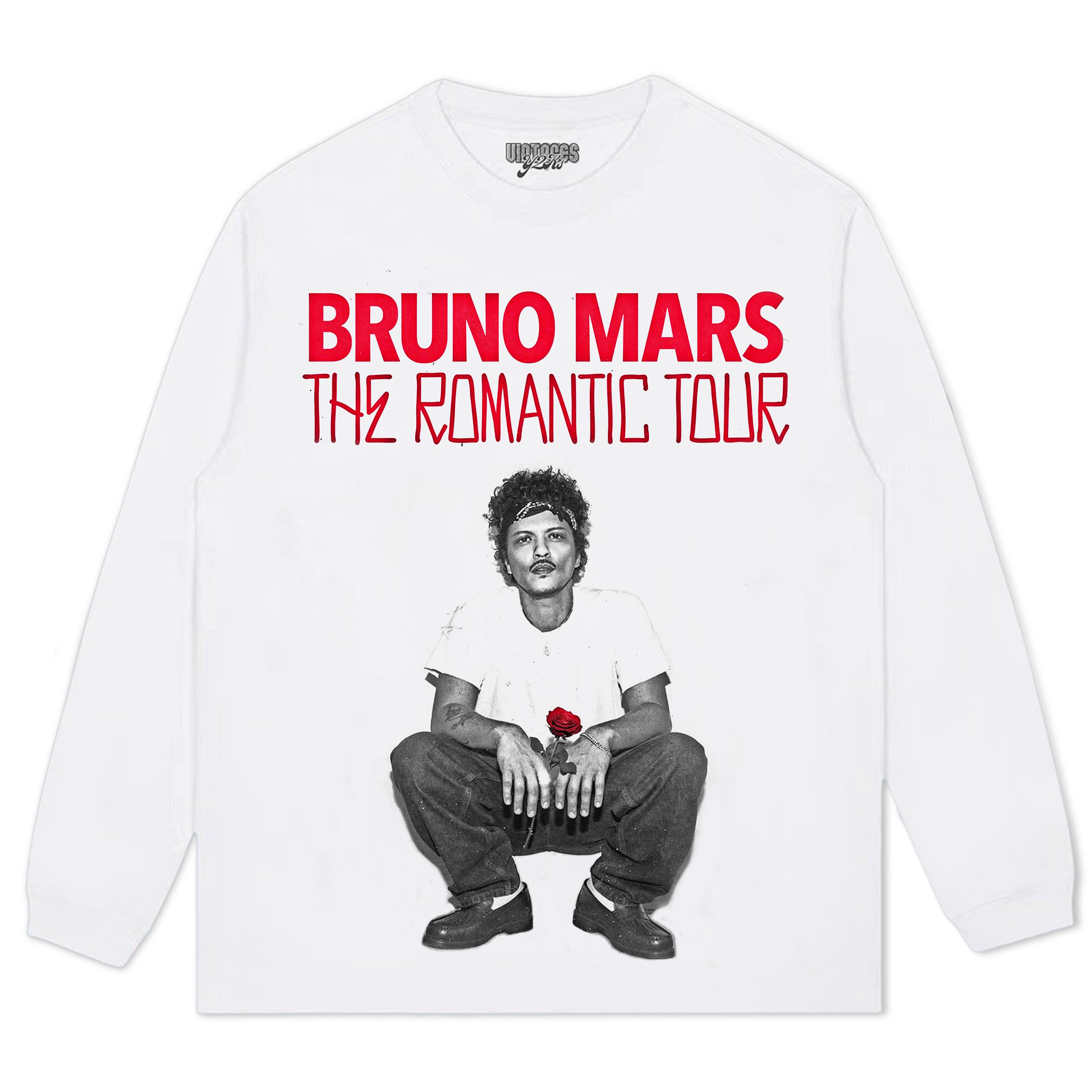 BRUNO MARS & THE ROMANTIC TOUR TEE & LS & HOODIE