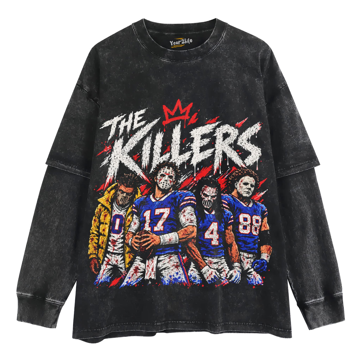 BUFFALO BILLS KILLERS TANK TOP & TEE & LONG SLEEVE & LAYERED LS & HOODIE