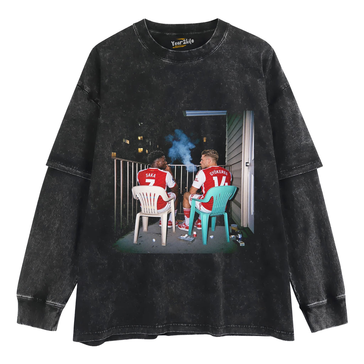 BUKAYO SAKA & VIKTOR GYÖKERES TANK TOP & TEE & LONG SLEEVE & LAYERED LS & HOODIE