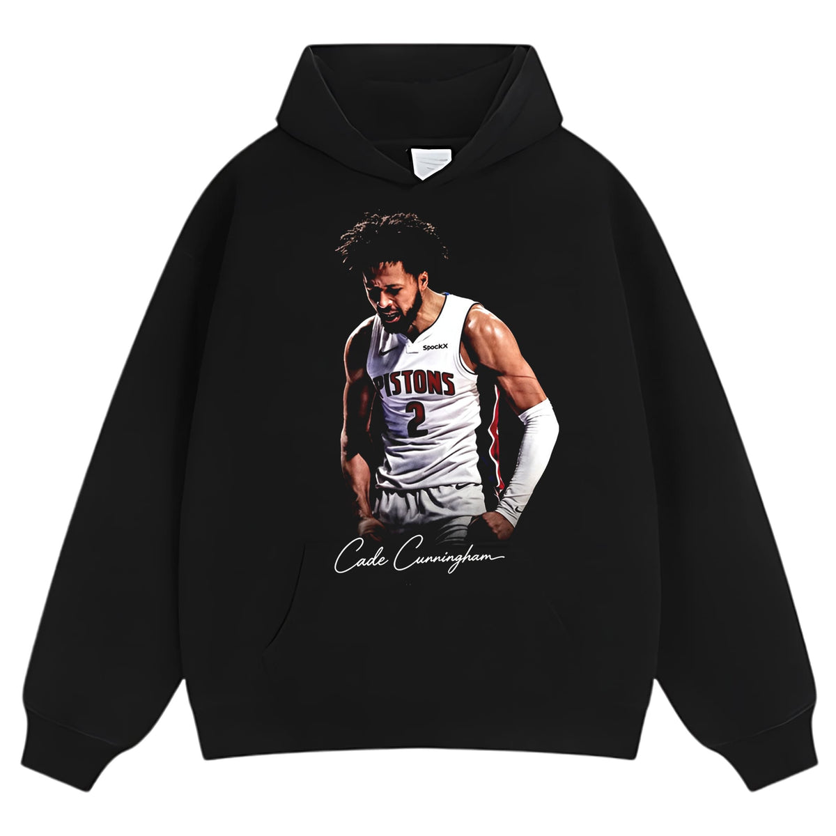 CADE CUNNINGHAM PISTONS 2 TANK TOP & TEE & LONG SLEEVE & LAYERED LS & HOODIE