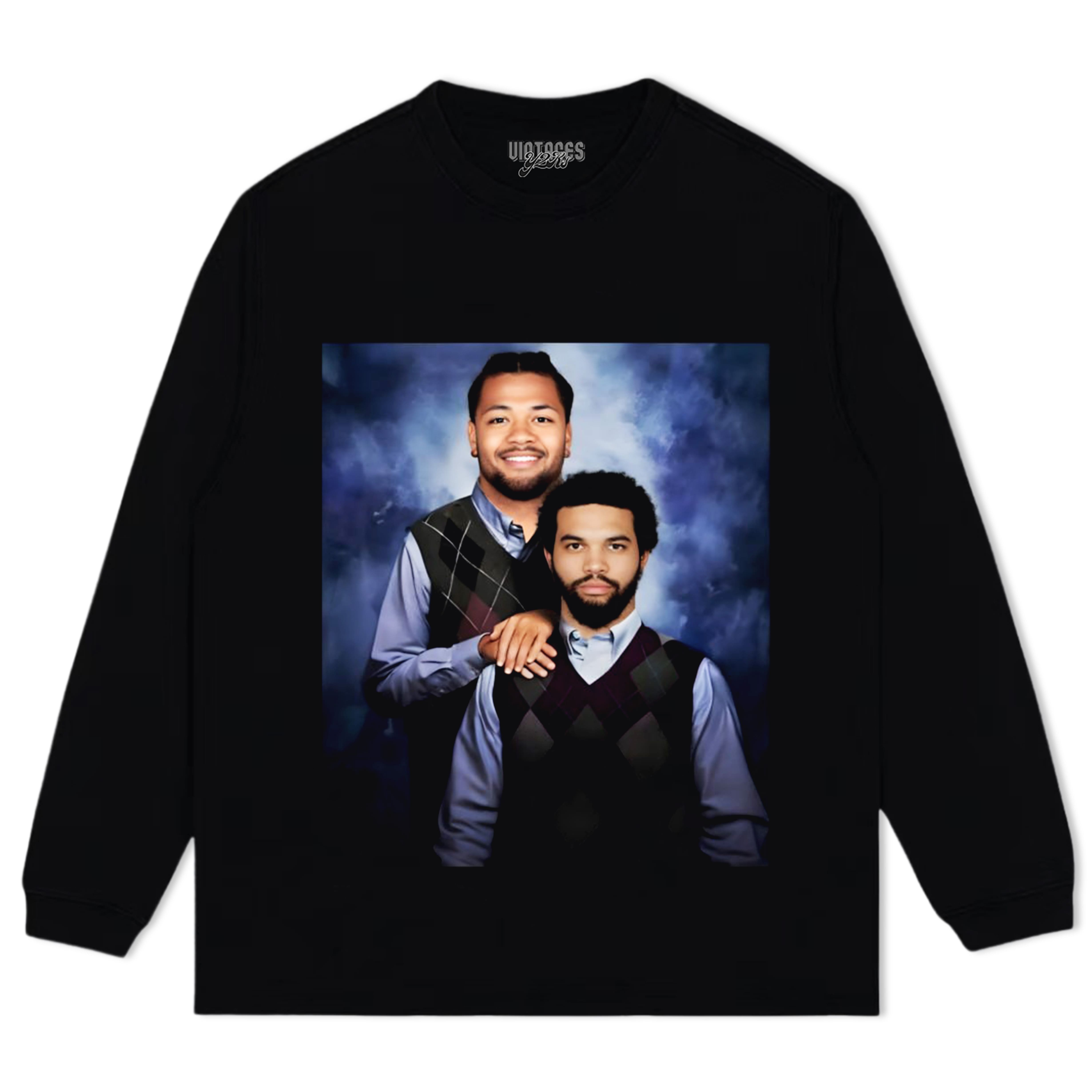 CALEB WILLIAMS & ROME ODUNZE STEP BROTHERS CHICAGO FOOTBALL TEE & LS & HOODIE