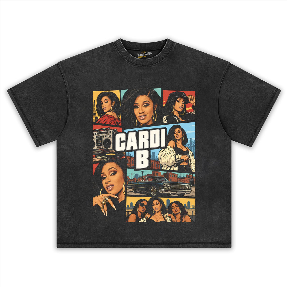 CARDI B - GTA TANK TOP & TEE & LONG SLEEVE & LAYERED LS & HOODIE