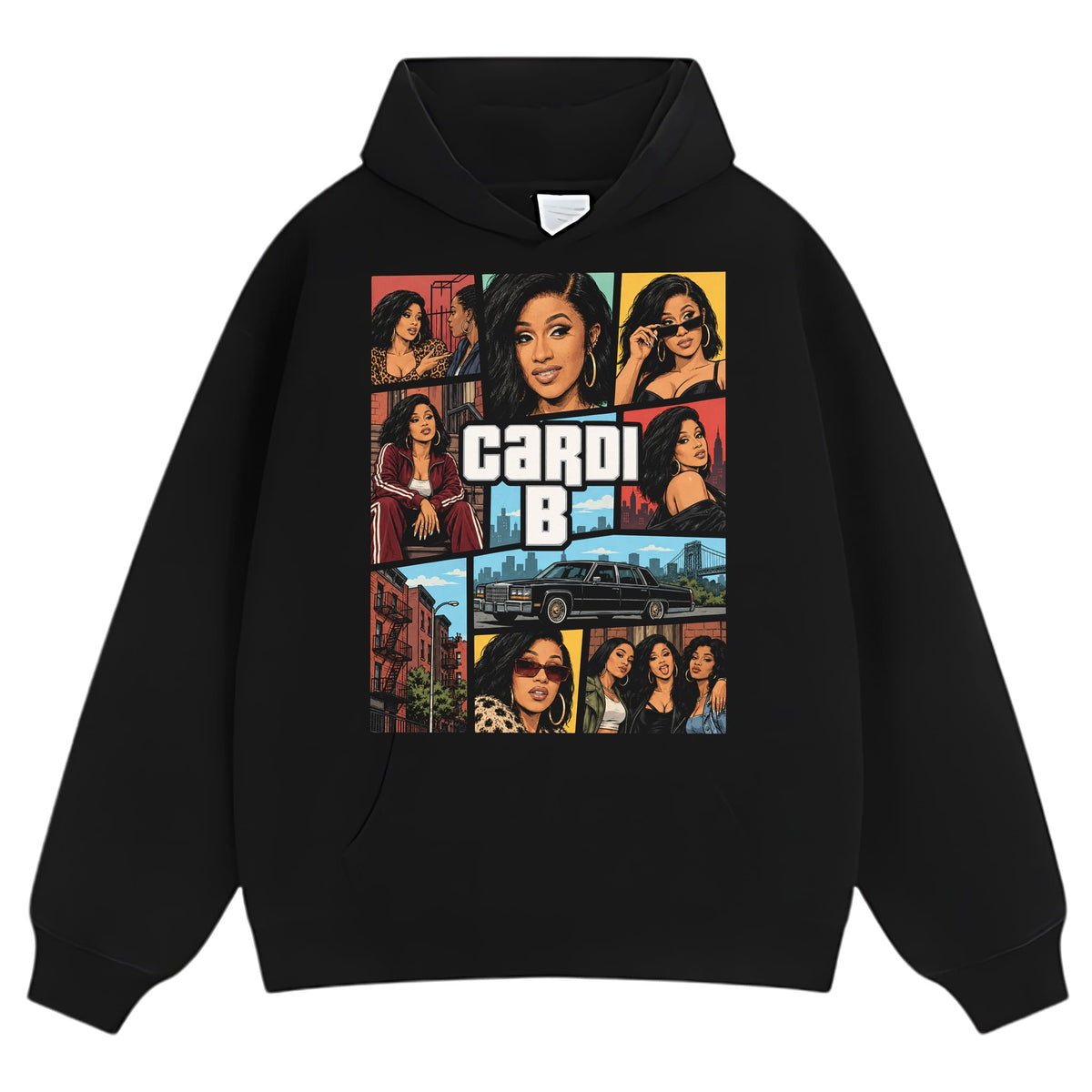 CARDI B - GTA V2 TANK TOP & TEE & LONG SLEEVE & LAYERED LS & HOODIE