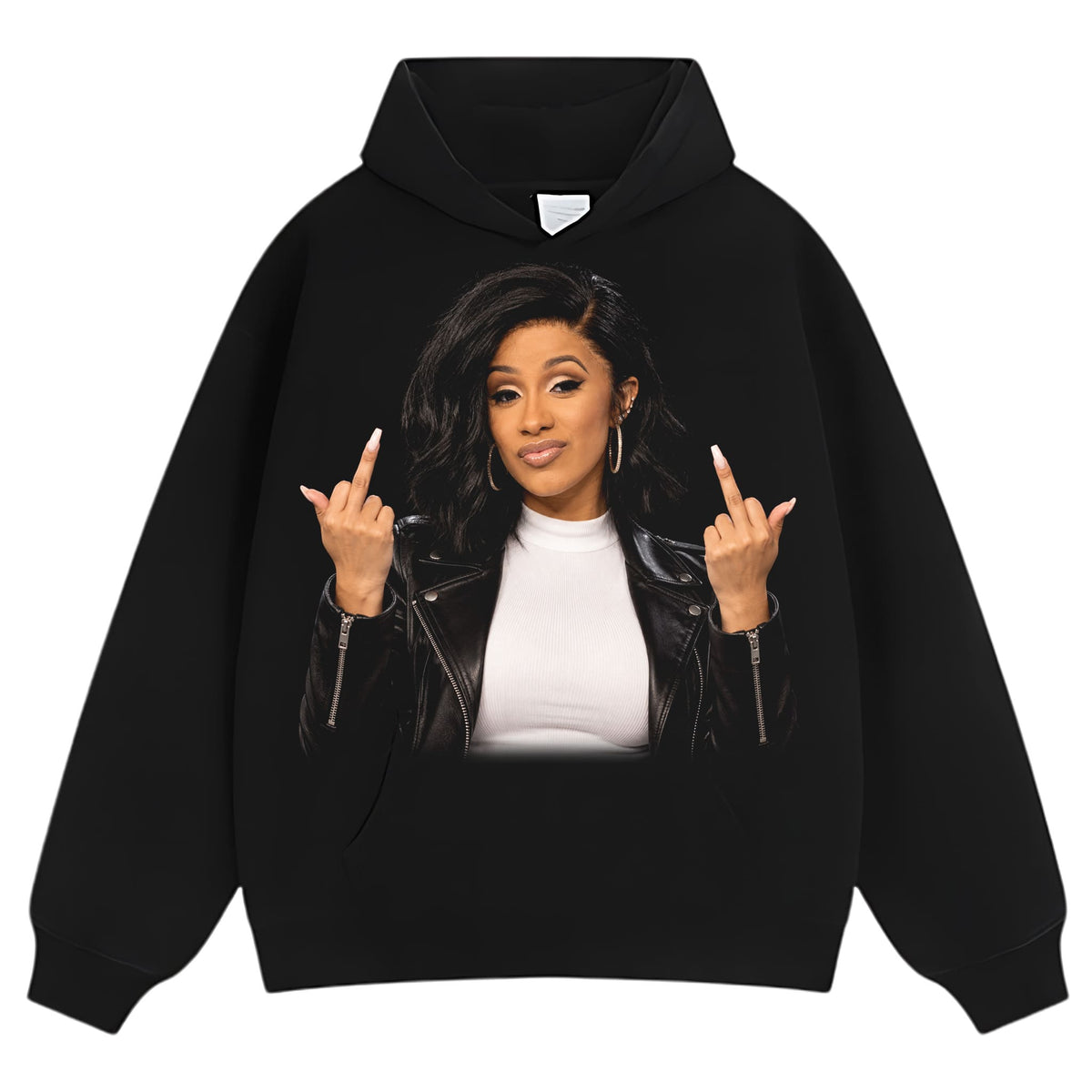 CARDI B - MIDDLE FINGBER TANK TOP & TEE & LONG SLEEVE & LAYERED LS & HOODIE