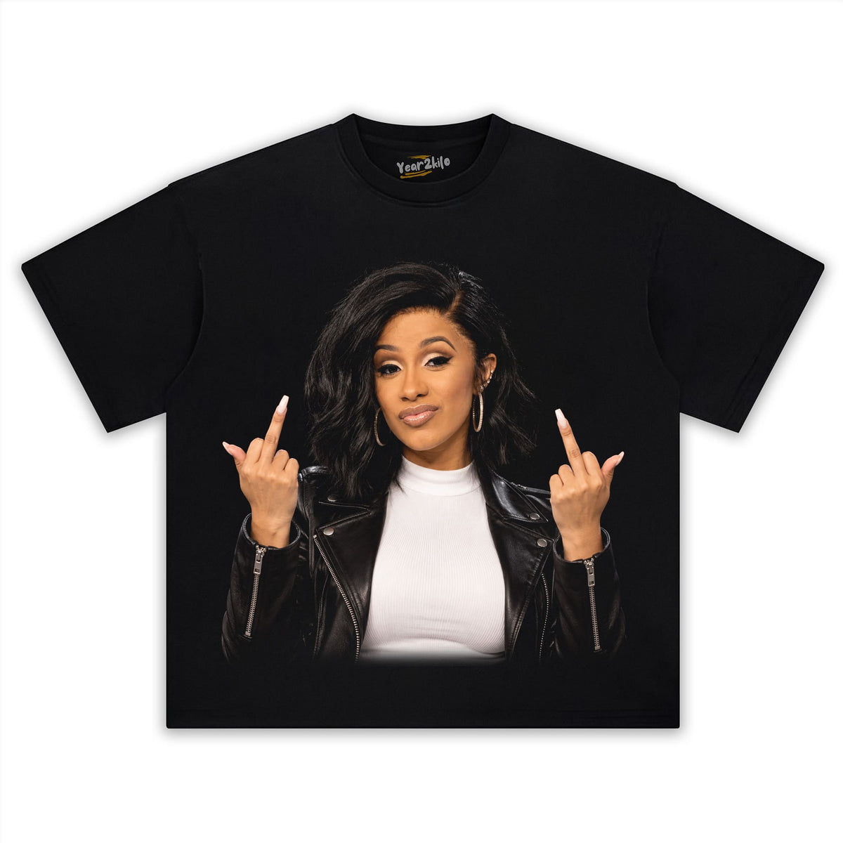 CARDI B - MIDDLE FINGBER TANK TOP & TEE & LONG SLEEVE & LAYERED LS & HOODIE