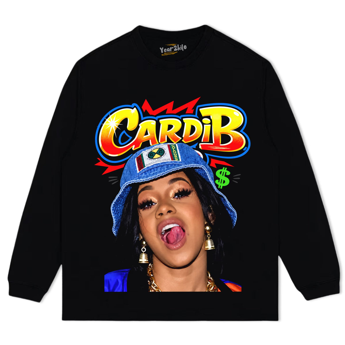 CARDI B TANK TOP & TEE & LONG SLEEVE & LAYERED LS & HOODIE