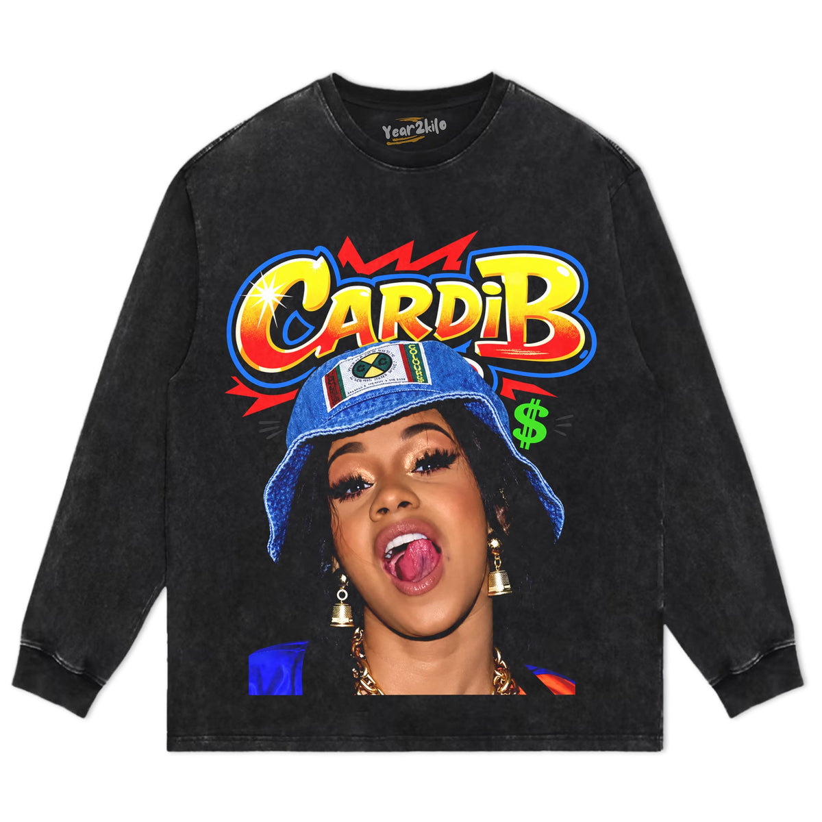 CARDI B TANK TOP & TEE & LONG SLEEVE & LAYERED LS & HOODIE