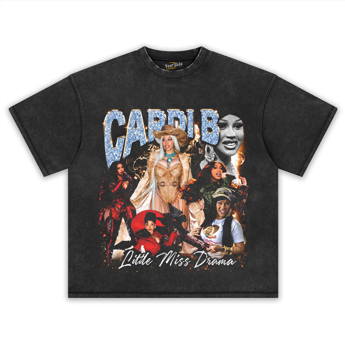 CARDI B VINTAGE V6 TANK TOP & TEE & LONG SLEEVE & LAYERED LS & HOODIE