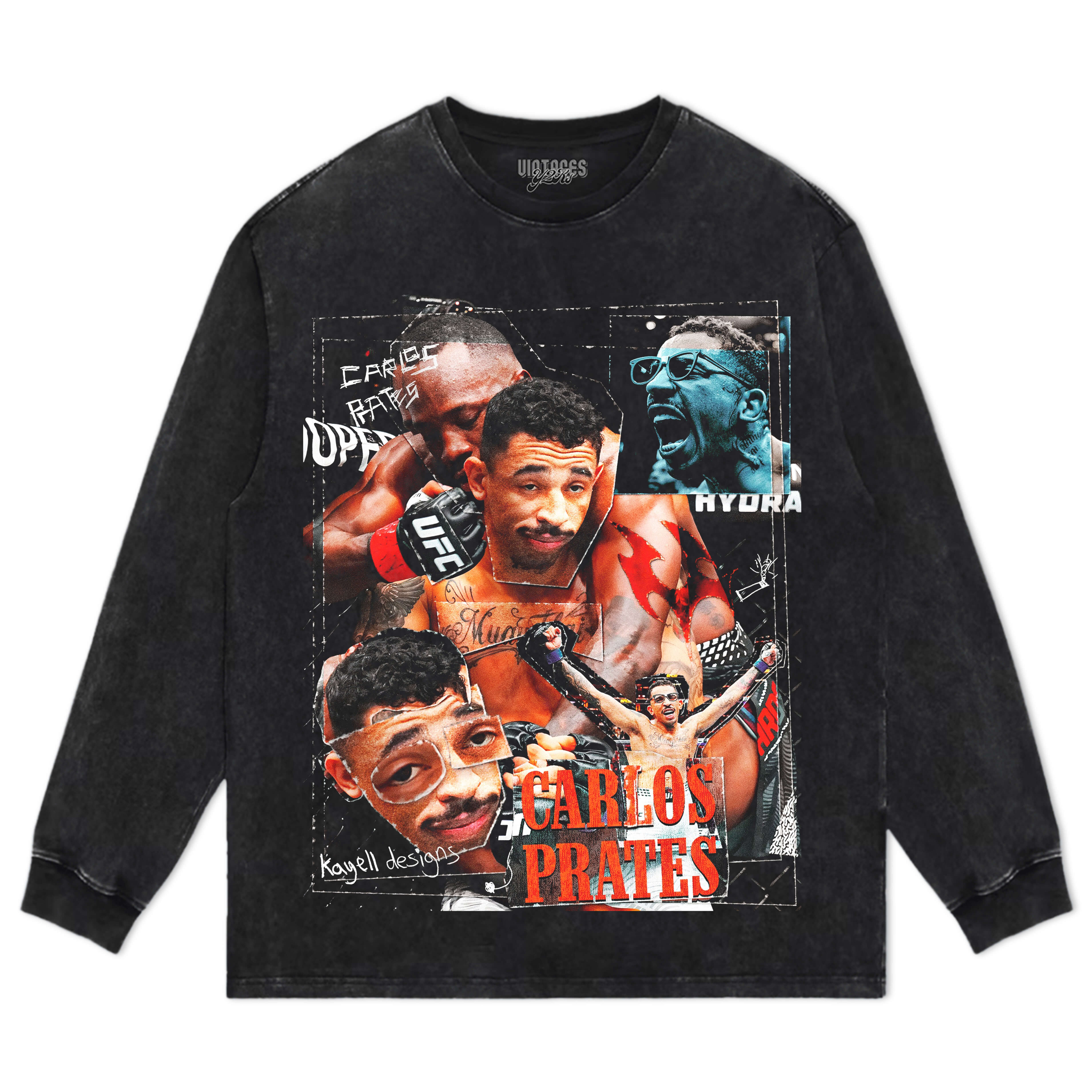 CARLOS PRATES VS LEON EDWARDS V14 TEE & LS & HOODIE