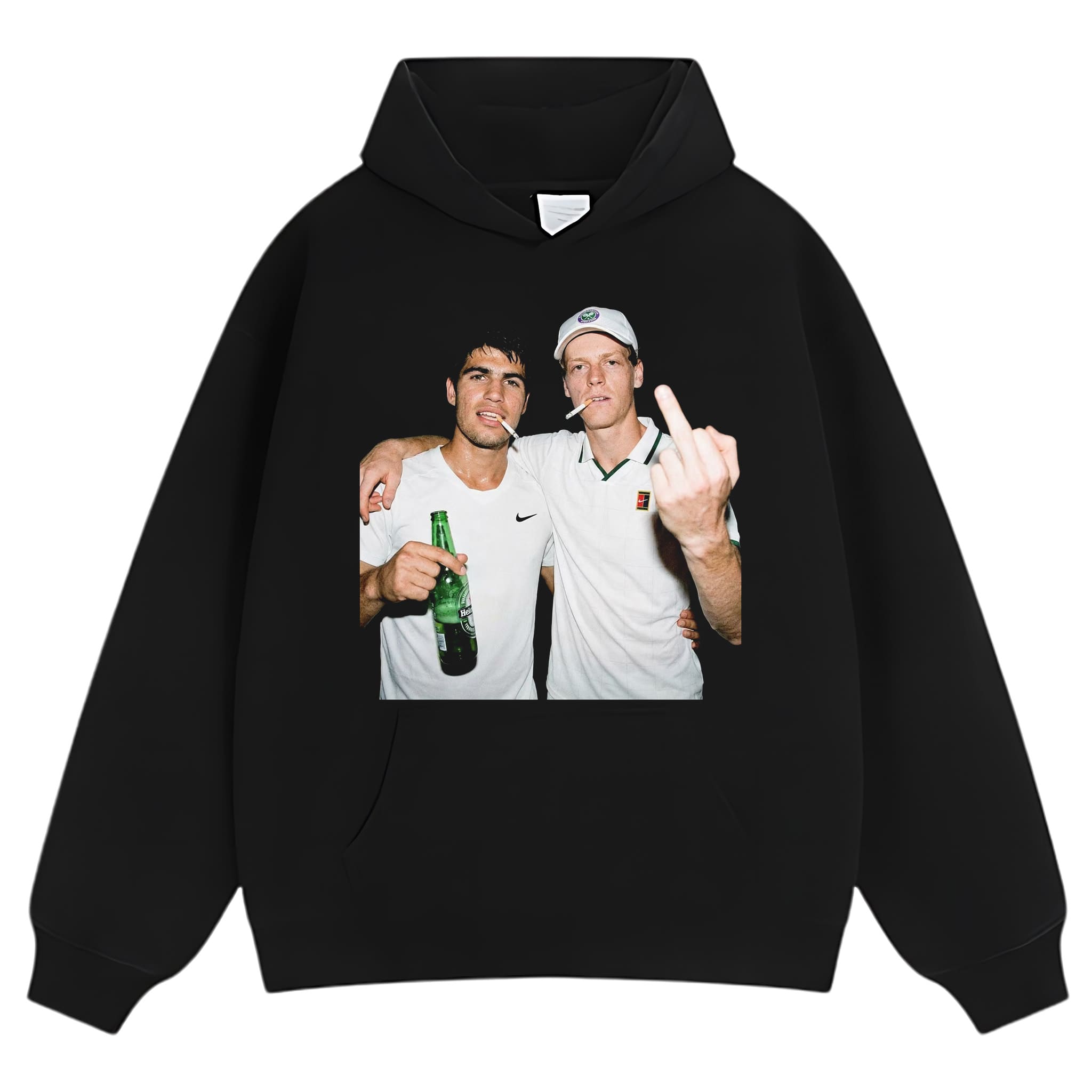 CARLOS ALCARAZ & JANNIK SINNER TANK TOP & TEE & LONG SLEEVE & LAYERED LS & HOODIE