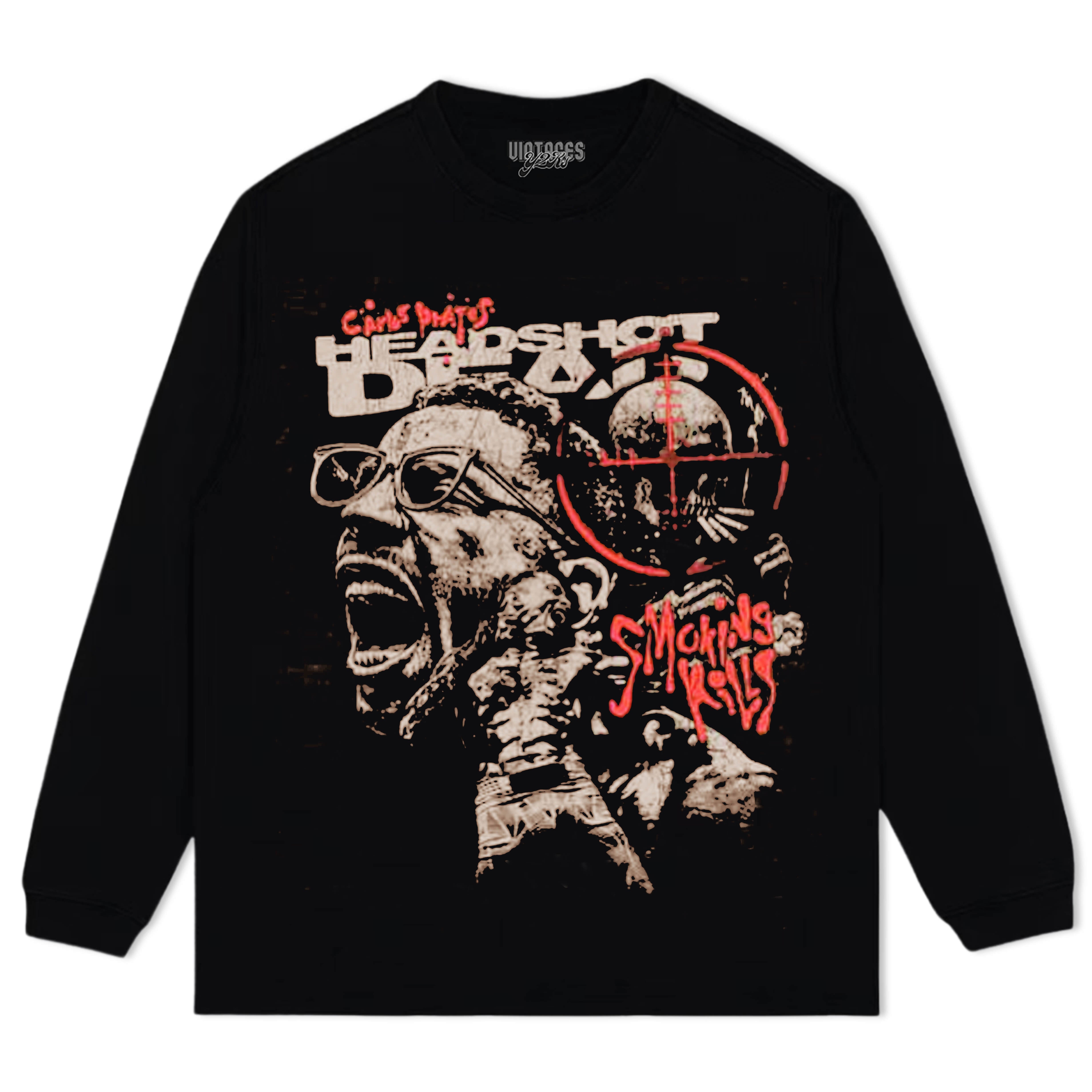 CARLOS PRATES SMOKING KILLS TEE & LS & HOODIE