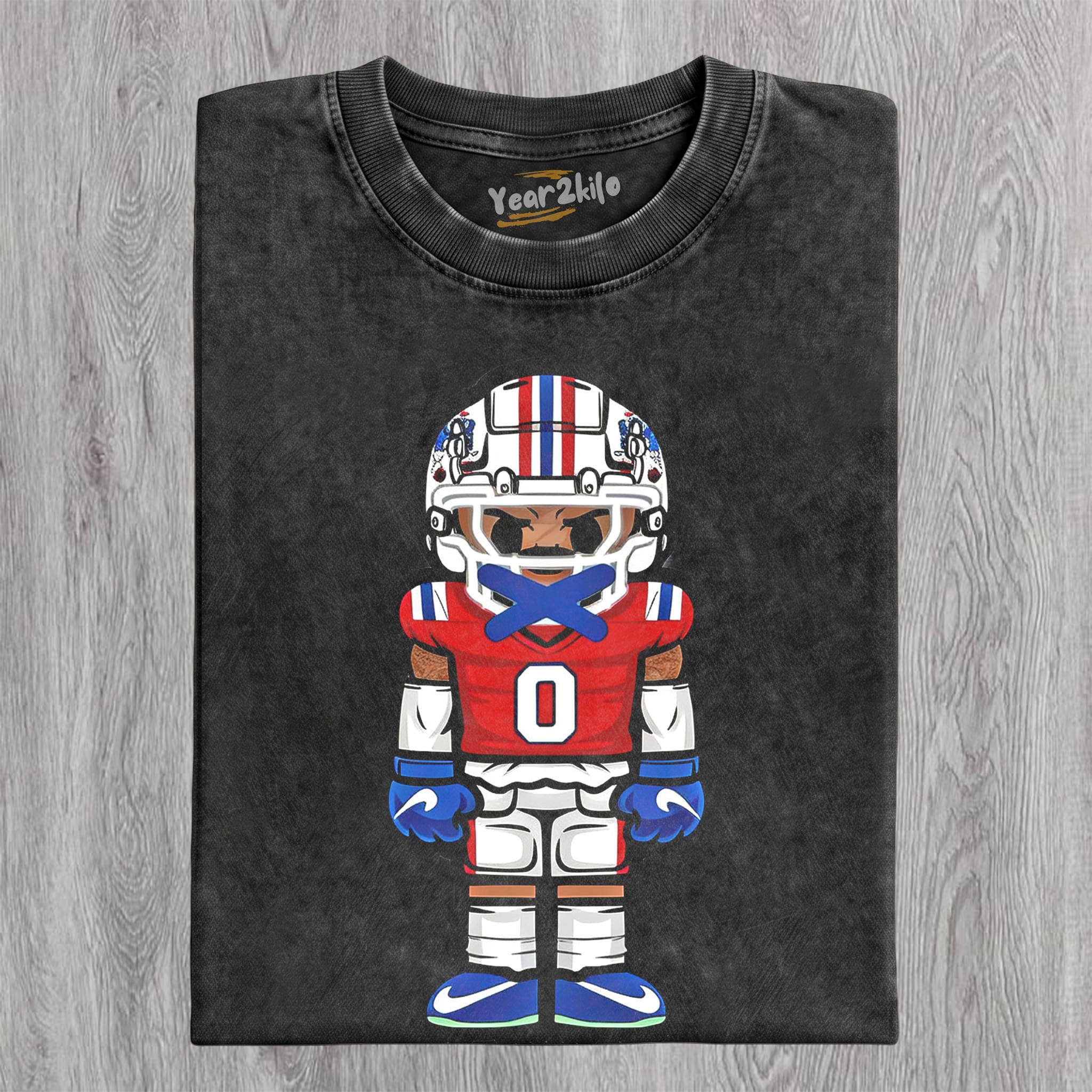 CARTOON FOOTBALL V4 TANK TOP & TEE & LONG SLEEVE & LAYERED LS & HOODIE
