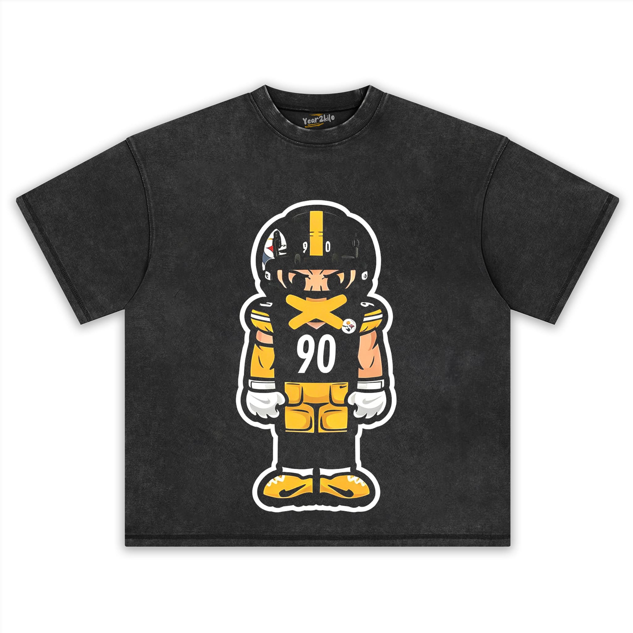 CARTOON FOOTBALL V1 TANK TOP & TEE & LONG SLEEVE & LAYERED LS & HOODIE