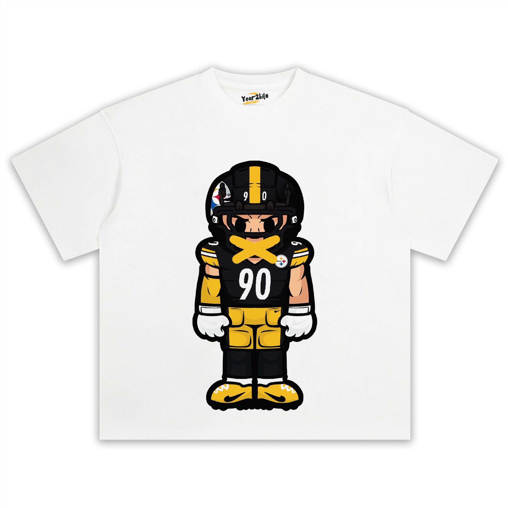 CARTOON FOOTBALL V1 TANK TOP & TEE & LONG SLEEVE & LAYERED LS & HOODIE