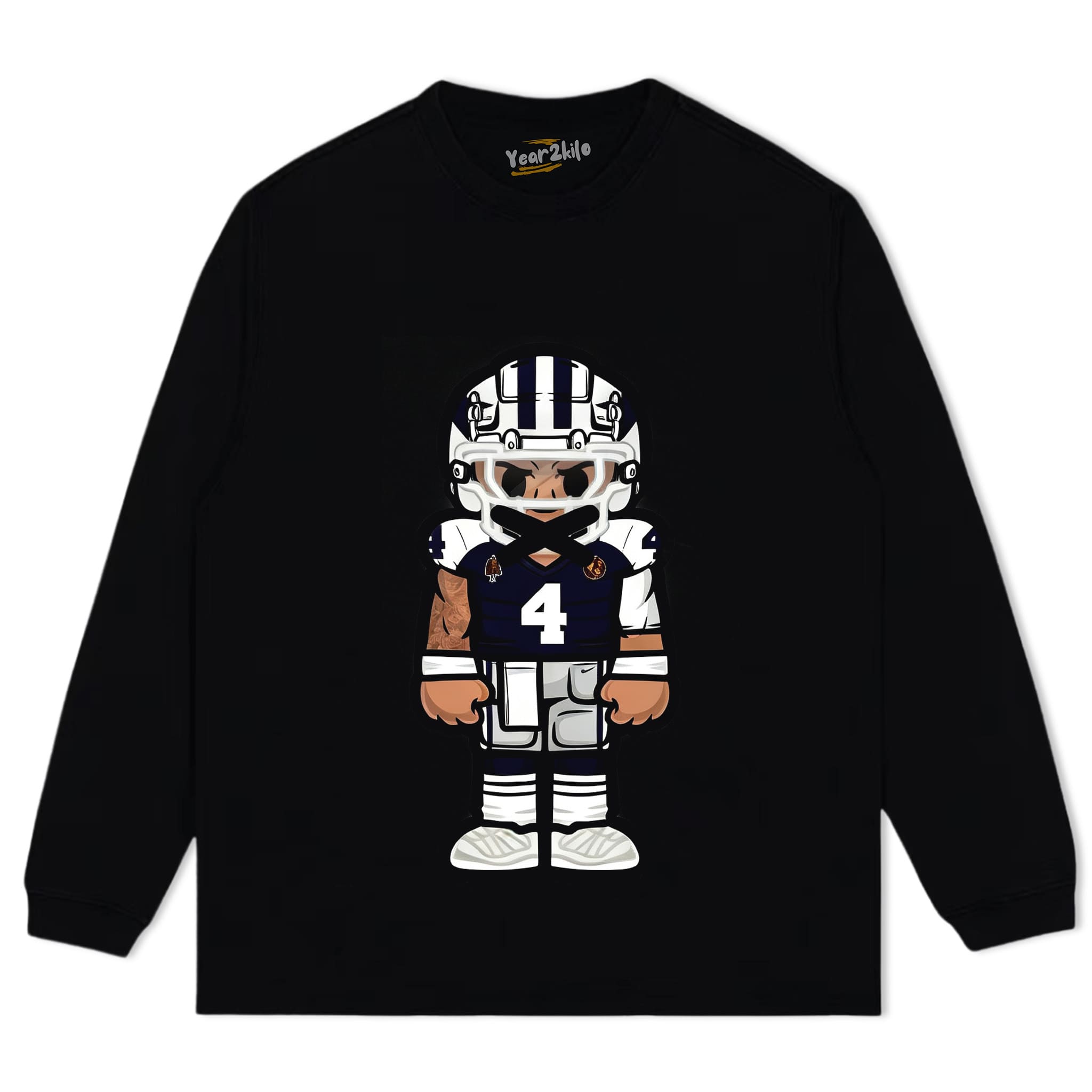 CARTOON FOOTBALL V3 TANK TOP & TEE & LONG SLEEVE & LAYERED LS & HOODIE