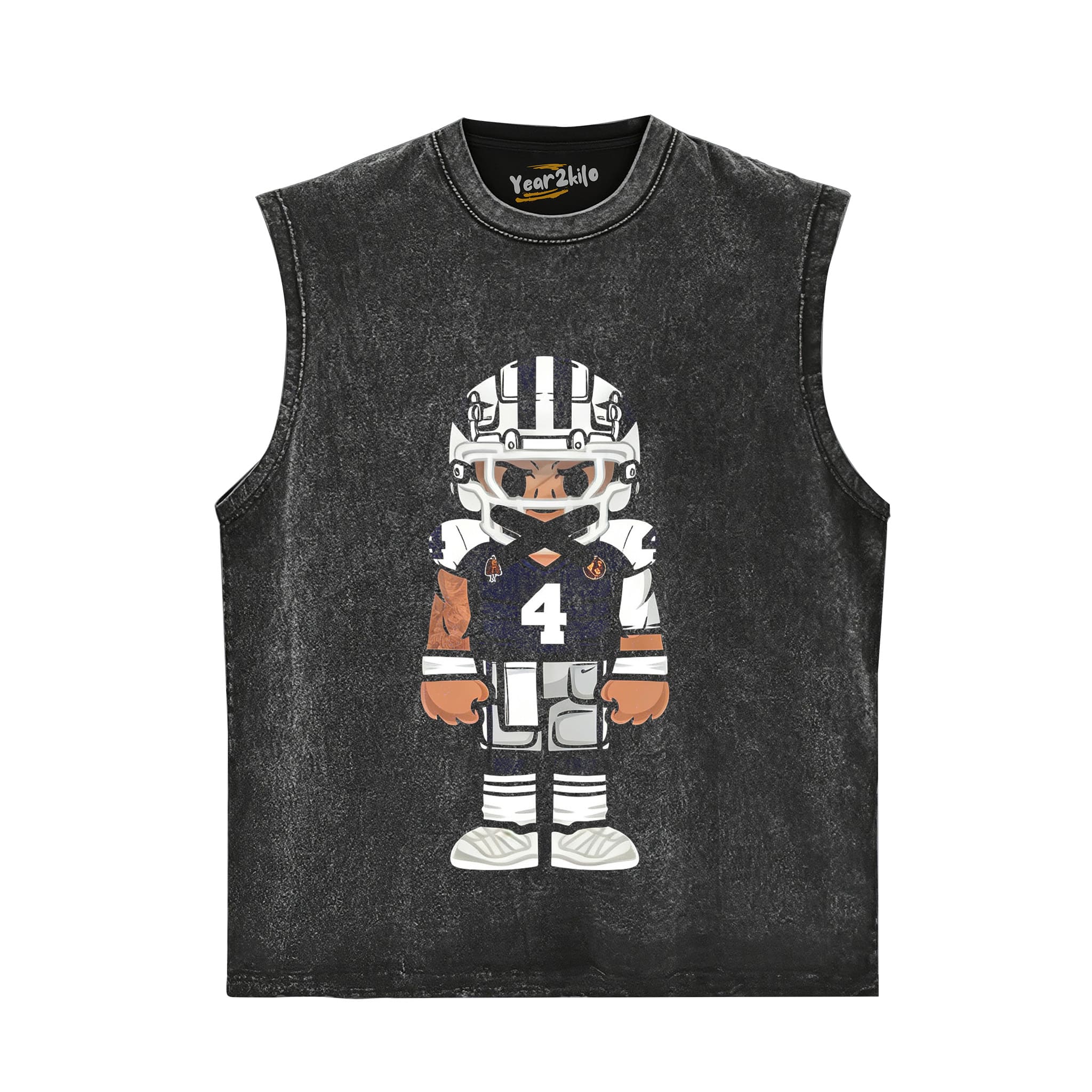 CARTOON FOOTBALL V3 TANK TOP & TEE & LONG SLEEVE & LAYERED LS & HOODIE