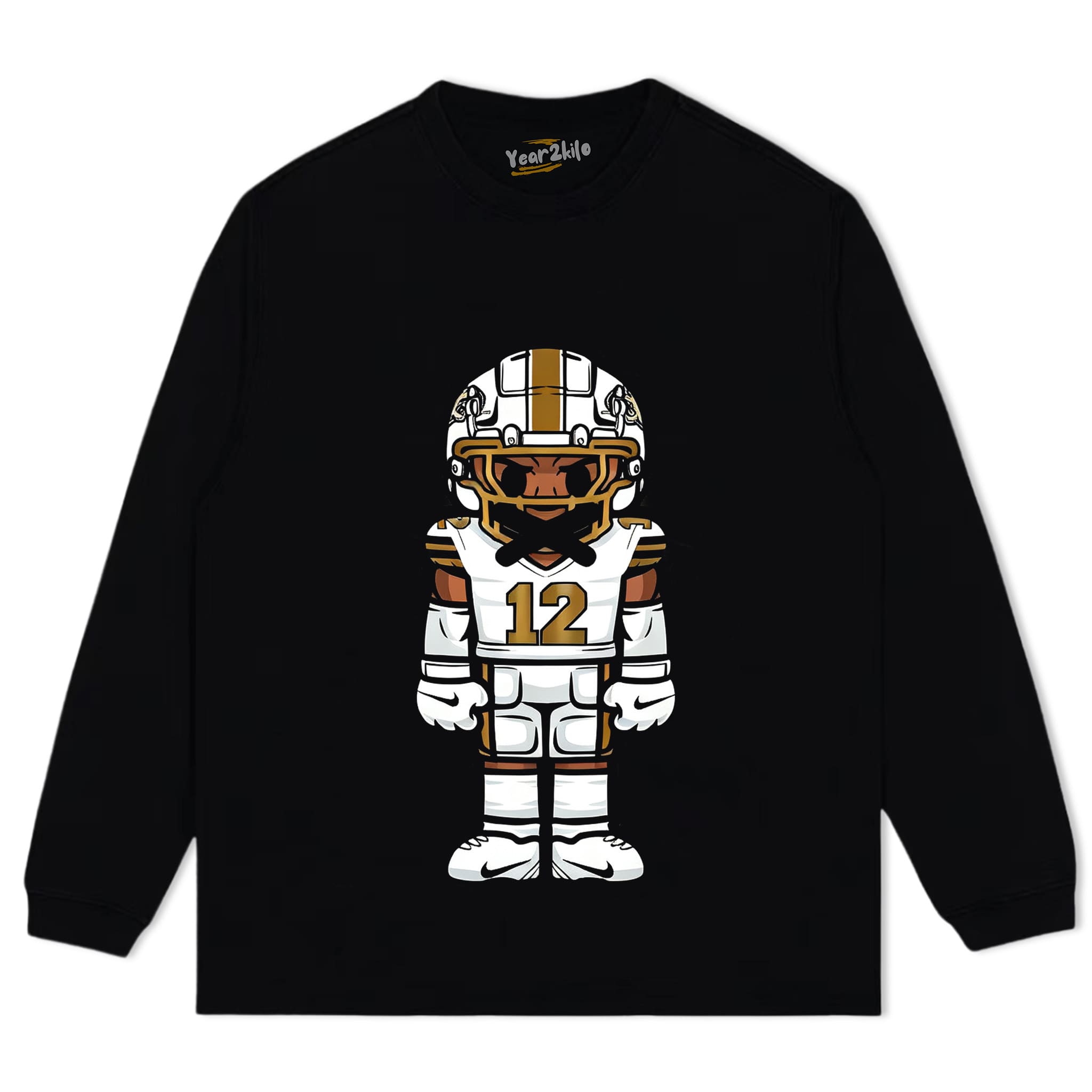 CARTOON FOOTBALL V5 TANK TOP & TEE & LONG SLEEVE & LAYERED LS & HOODIE