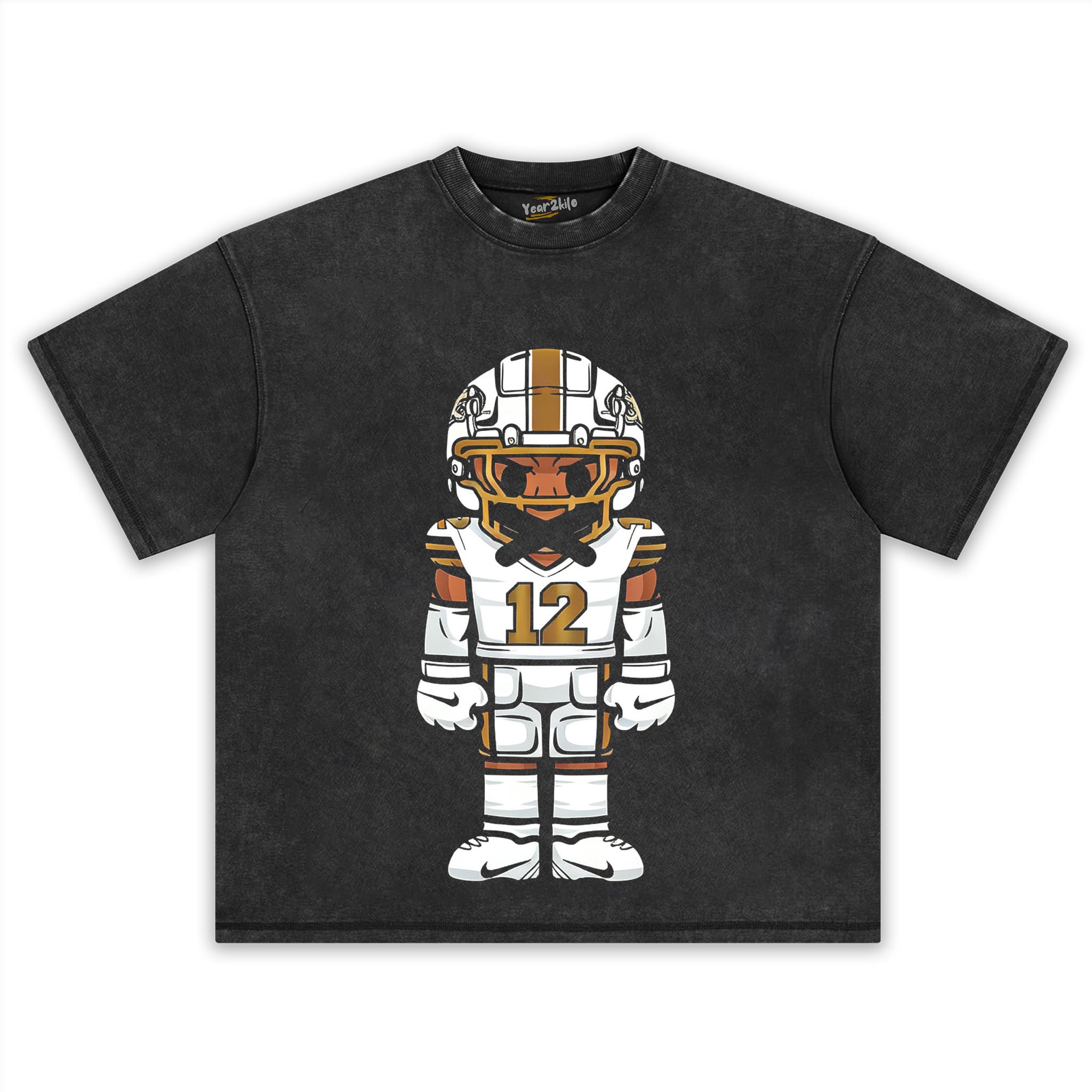 CARTOON FOOTBALL V5 TANK TOP & TEE & LONG SLEEVE & LAYERED LS & HOODIE