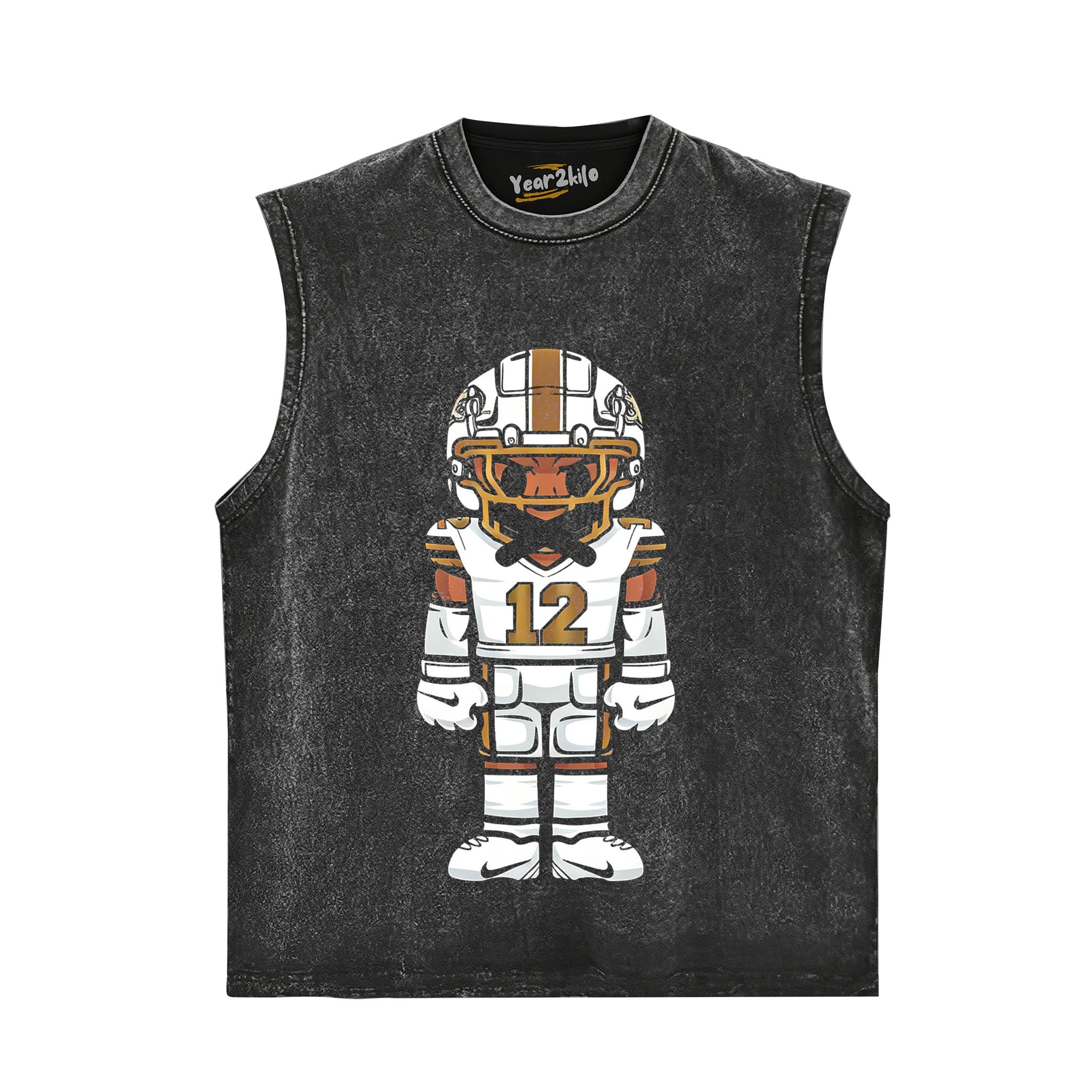 CARTOON FOOTBALL V5 TANK TOP & TEE & LONG SLEEVE & LAYERED LS & HOODIE
