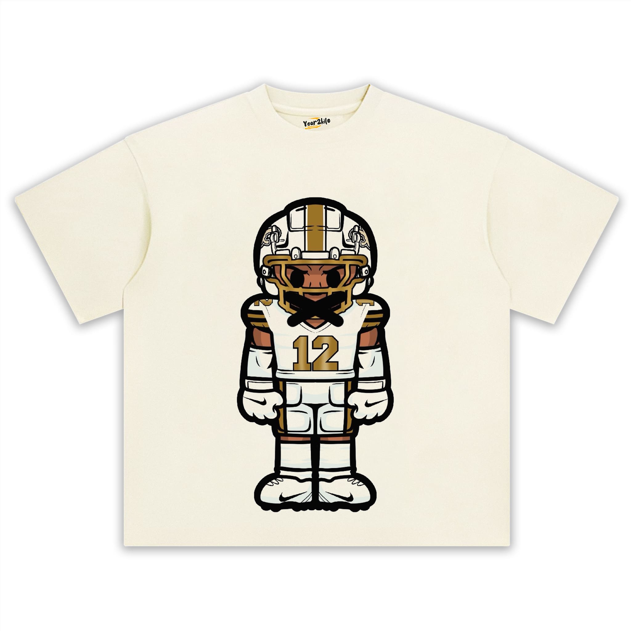CARTOON FOOTBALL V5 TANK TOP & TEE & LONG SLEEVE & LAYERED LS & HOODIE