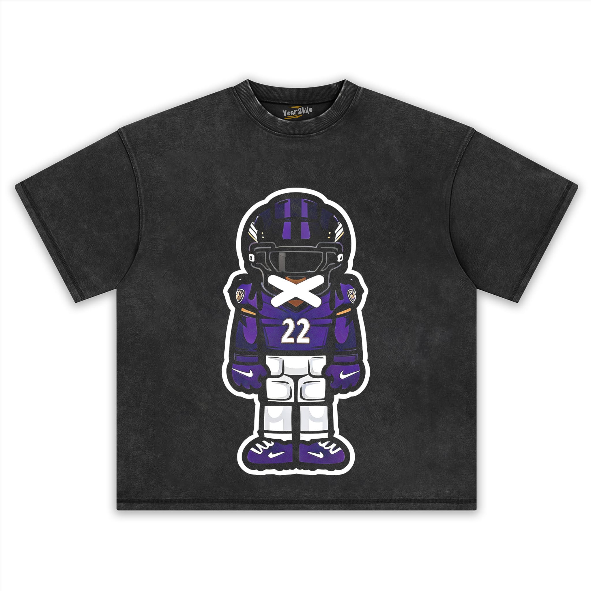 CARTOON FOOTBALL V7 TANK TOP & TEE & LONG SLEEVE & LAYERED LS & HOODIE