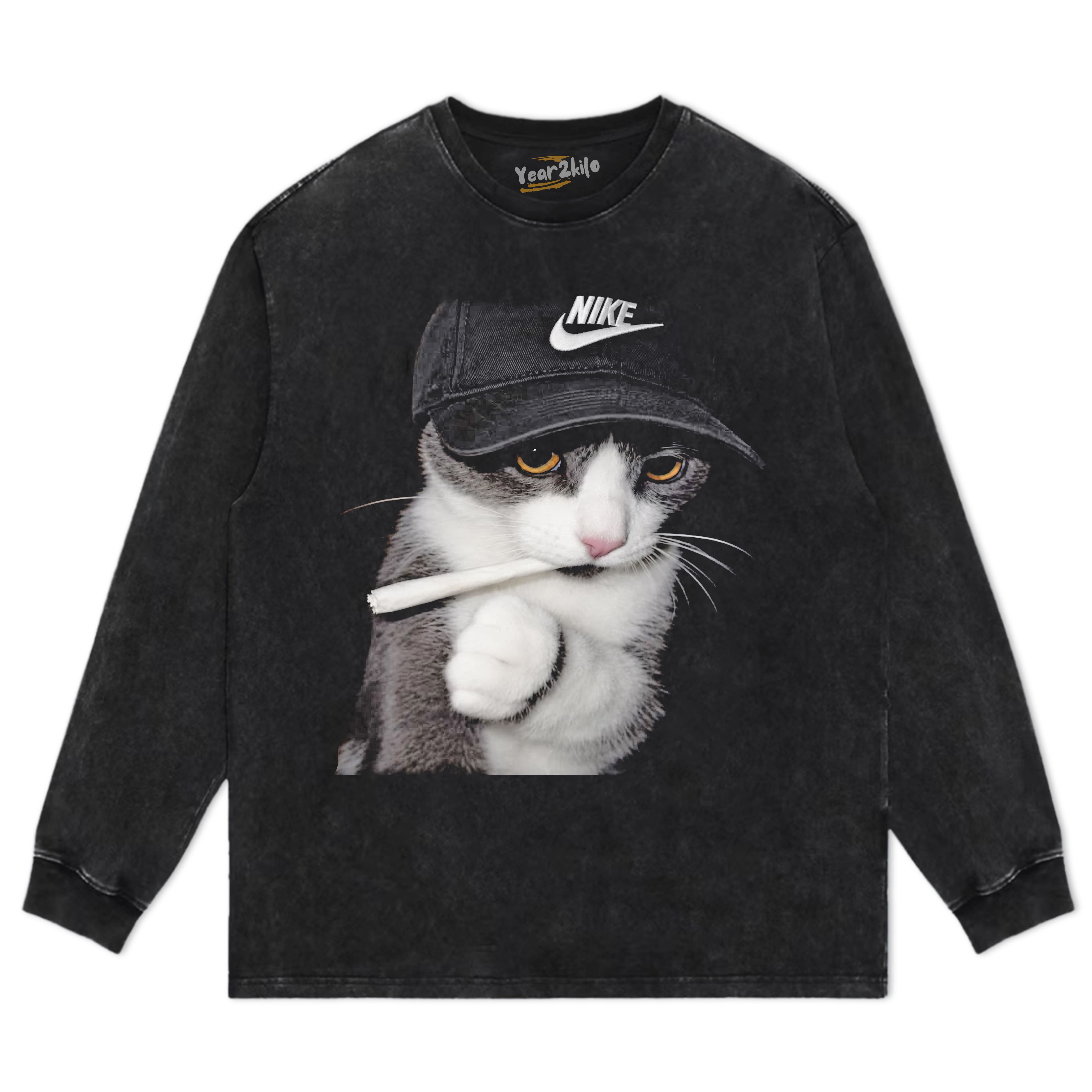 CAT MEME V4 TANK TOP & TEE & LONG SLEEVE & LAYERED LS & HOODIE